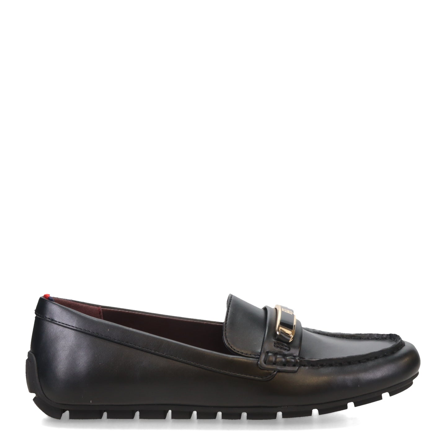 Peltz Shoes Women's Tommy Hilfiger Kyria Loafer BLACK KYRIA2-BLK01