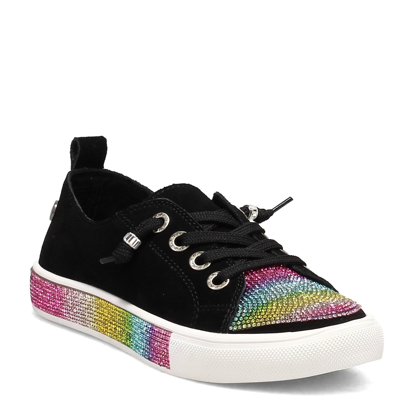Peltz Shoes Women's Bernie Mev Kite Sneaker BLACK KITE-BLACK