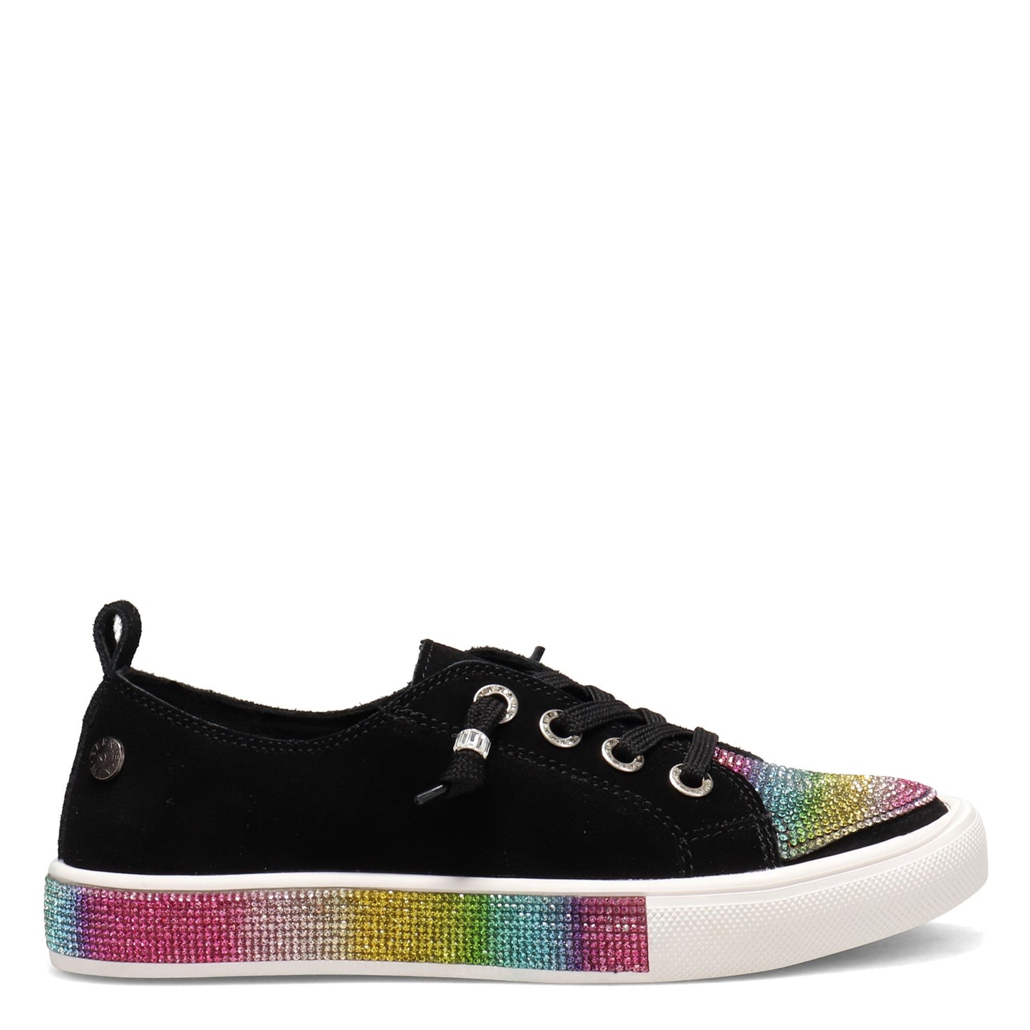 Peltz Shoes Women's Bernie Mev Kite Sneaker BLACK KITE-BLACK