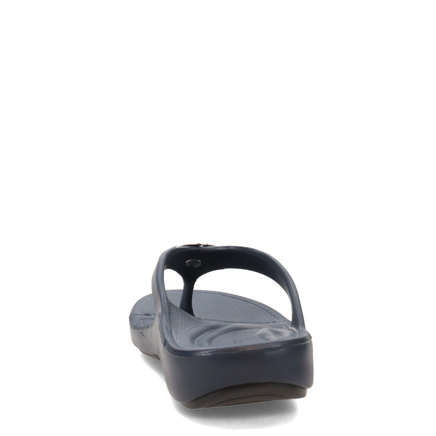 Peltz Shoes Women's Aetrex Maui Sandal NAVY L2005W