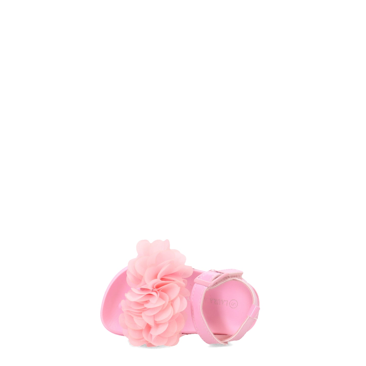 Peltz Shoes Girl's Laura Ashley La Flower Sandal - Toddler PINK LA87397H-PNK