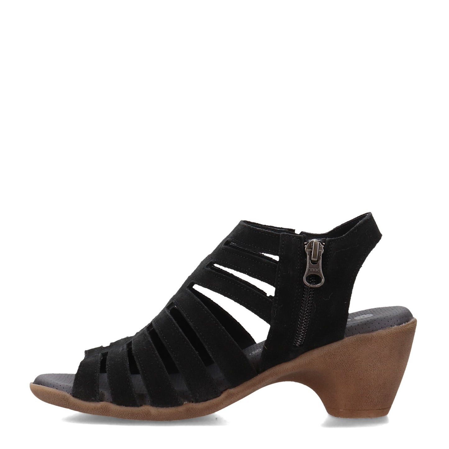 Peltz Shoes Women's Eric Michael Lara Sandal BLACK LARA-BLACK