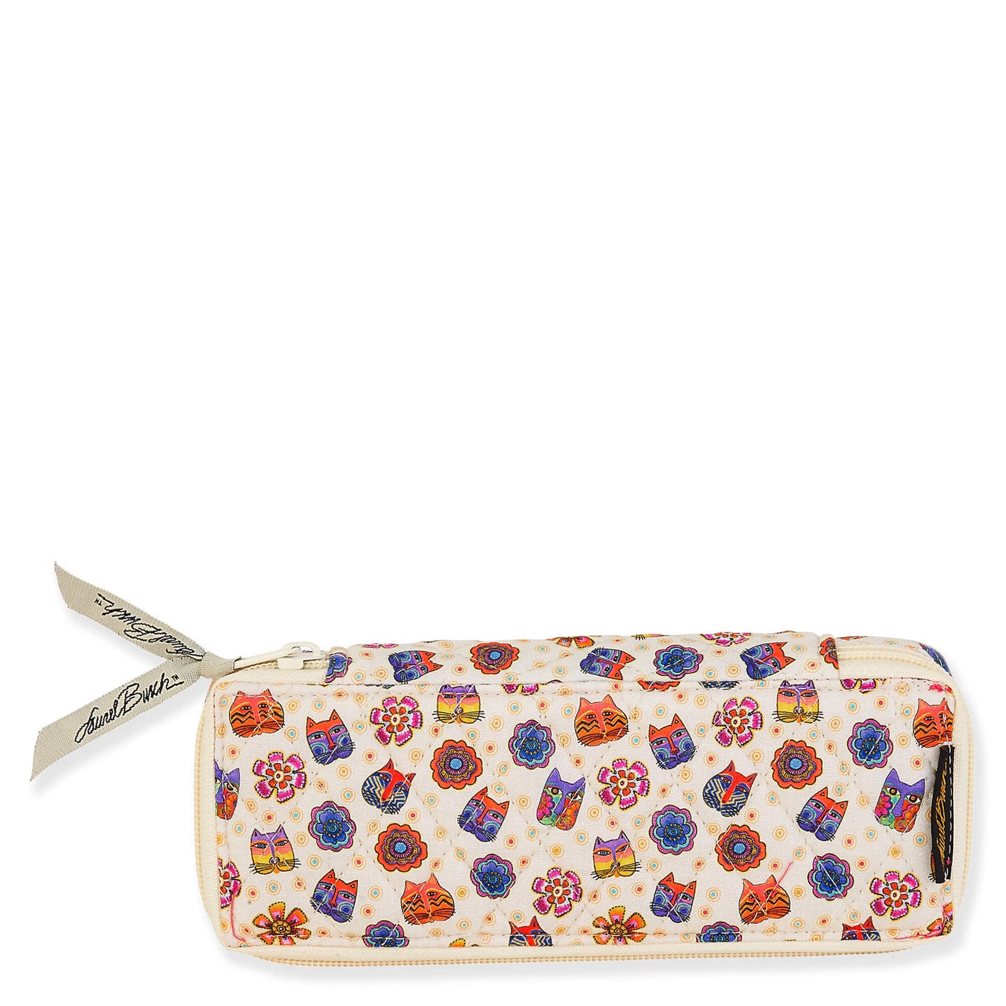 Peltz Shoes Laurel Burch Medium Pill Organizer Ivory Multi LB8676