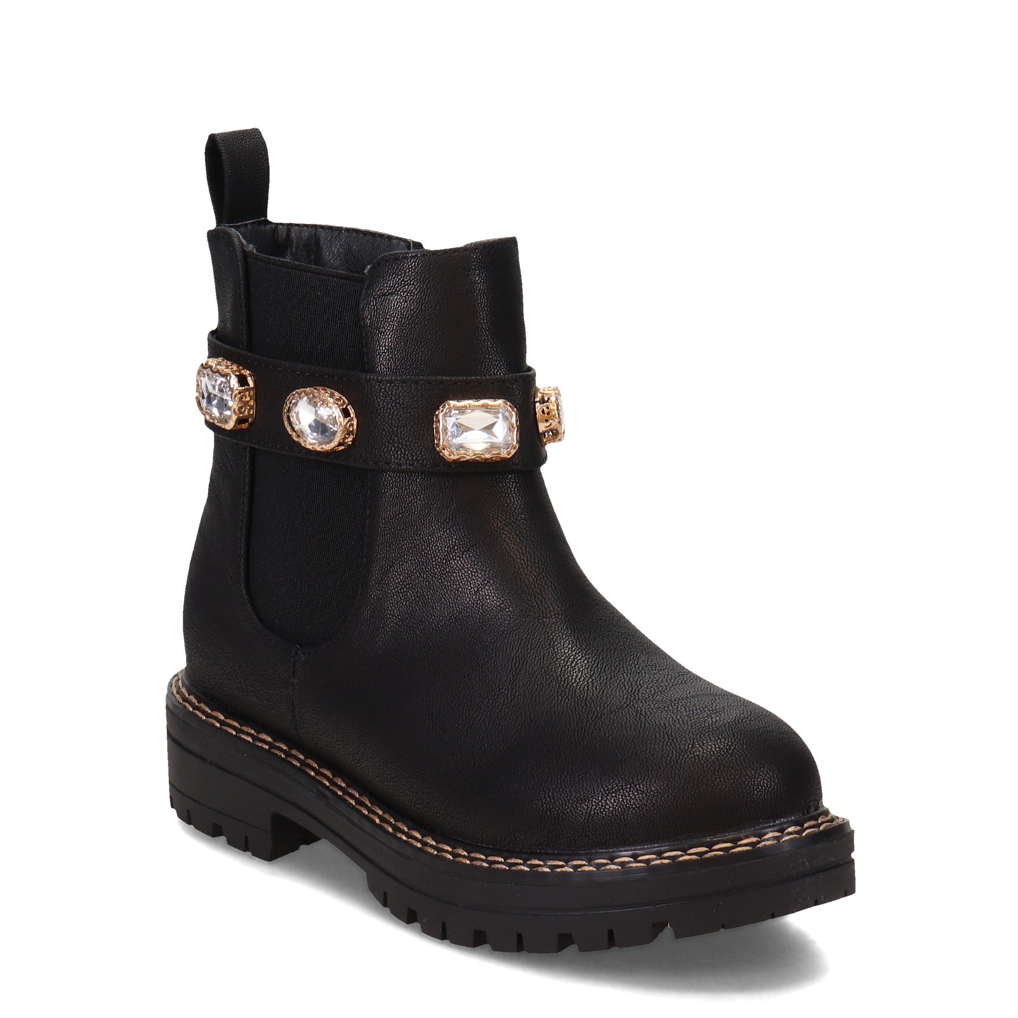 Peltz Shoes Girl's MIA Kids Lucca Boot - Little Kid & Big Kid BLACK LGK288-BLK