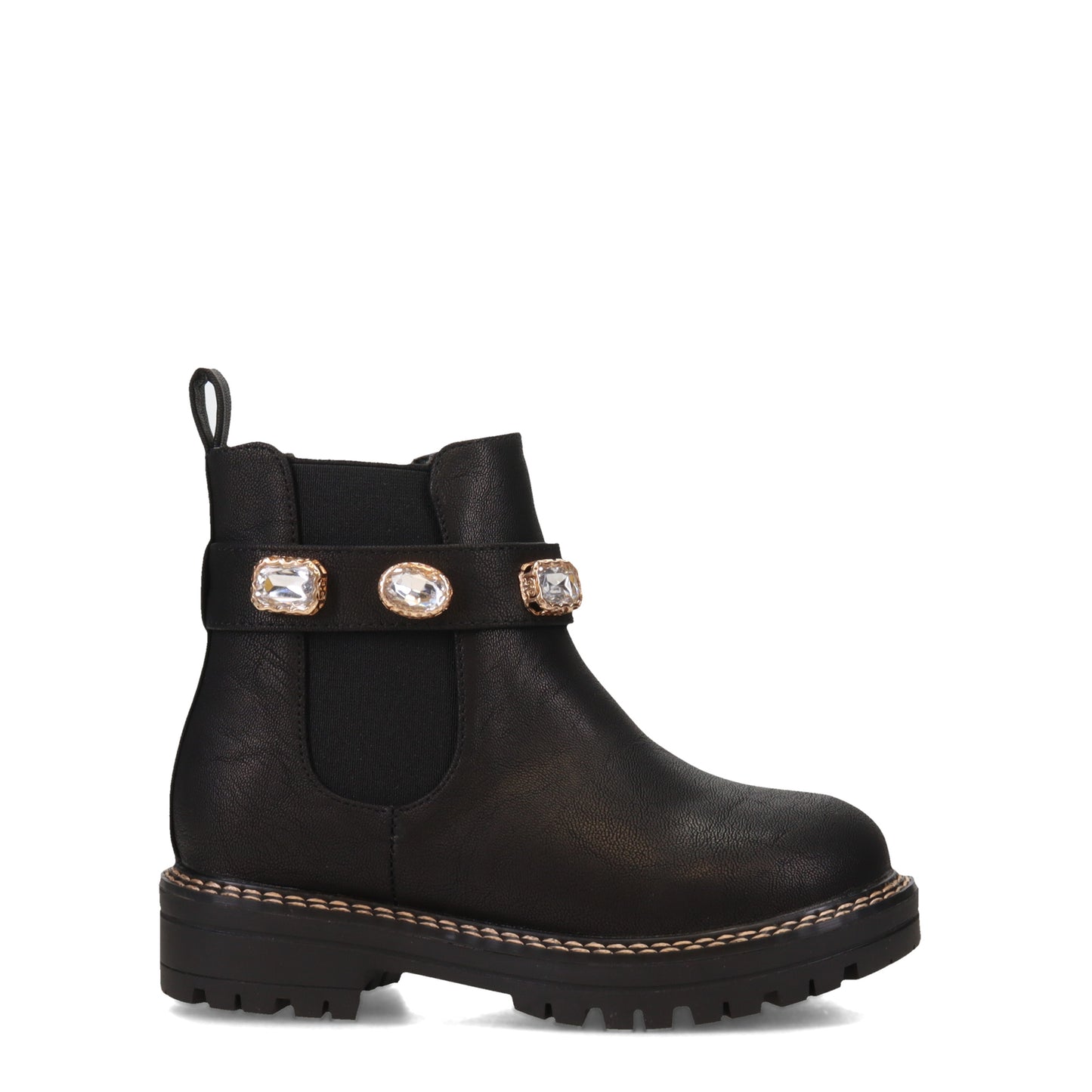 Peltz Shoes Girl's MIA Kids Lucca Boot - Little Kid & Big Kid BLACK LGK288-BLK