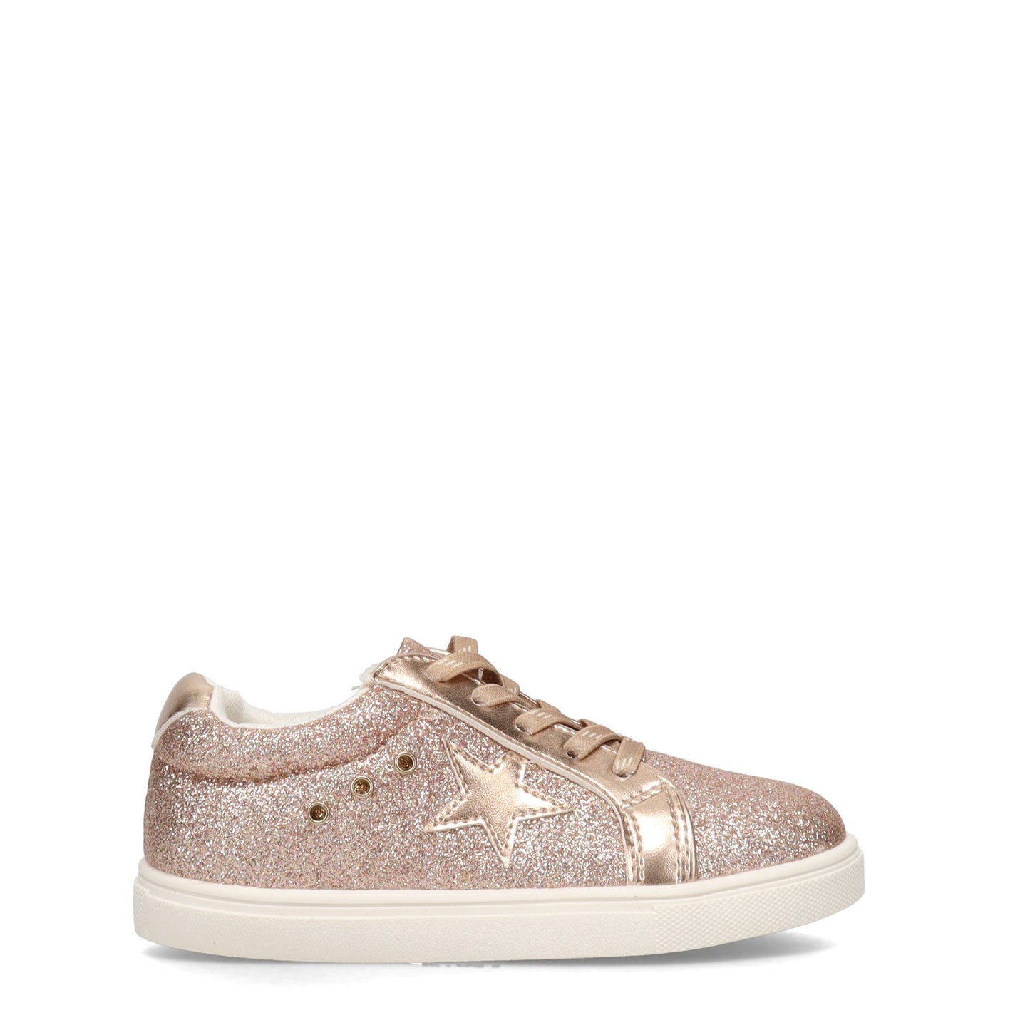 Peltz Shoes Girl's MIA Kids Pixxy Sneaker - Toddler & Little Kid ROSE GOLD LGT136-RGL