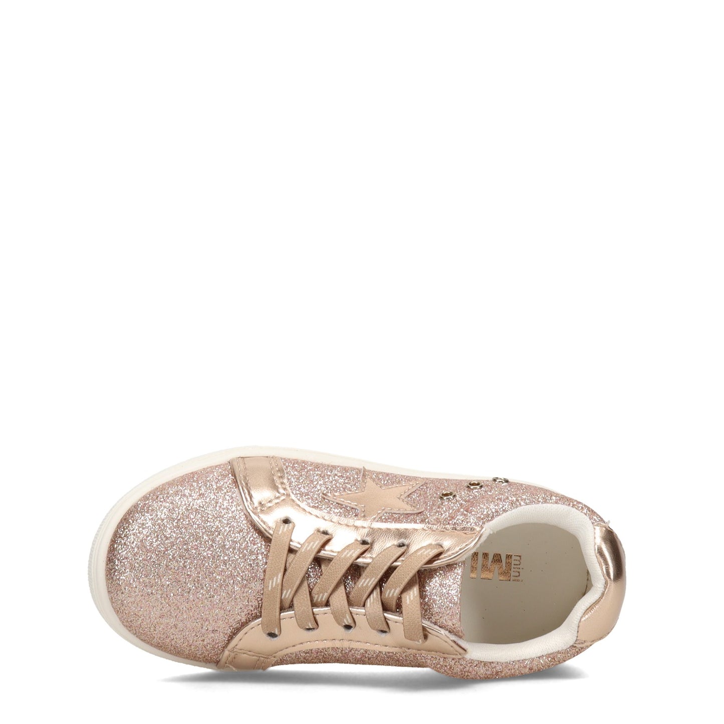 Peltz Shoes Girl's MIA Kids Pixxy Sneaker - Toddler & Little Kid ROSE GOLD LGT136-RGL
