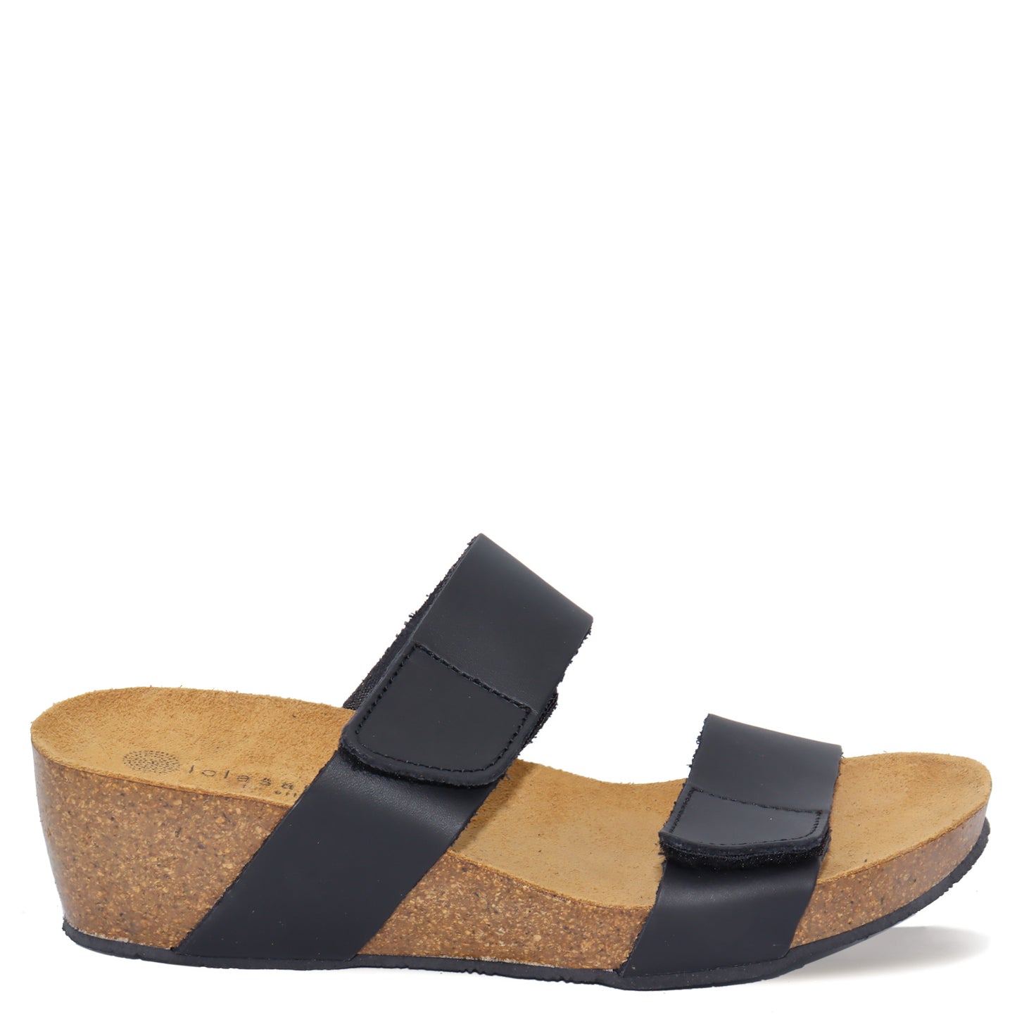 Peltz Shoes Women's Eric Michael Liat Sandal BLACK LIAT BLACK LE