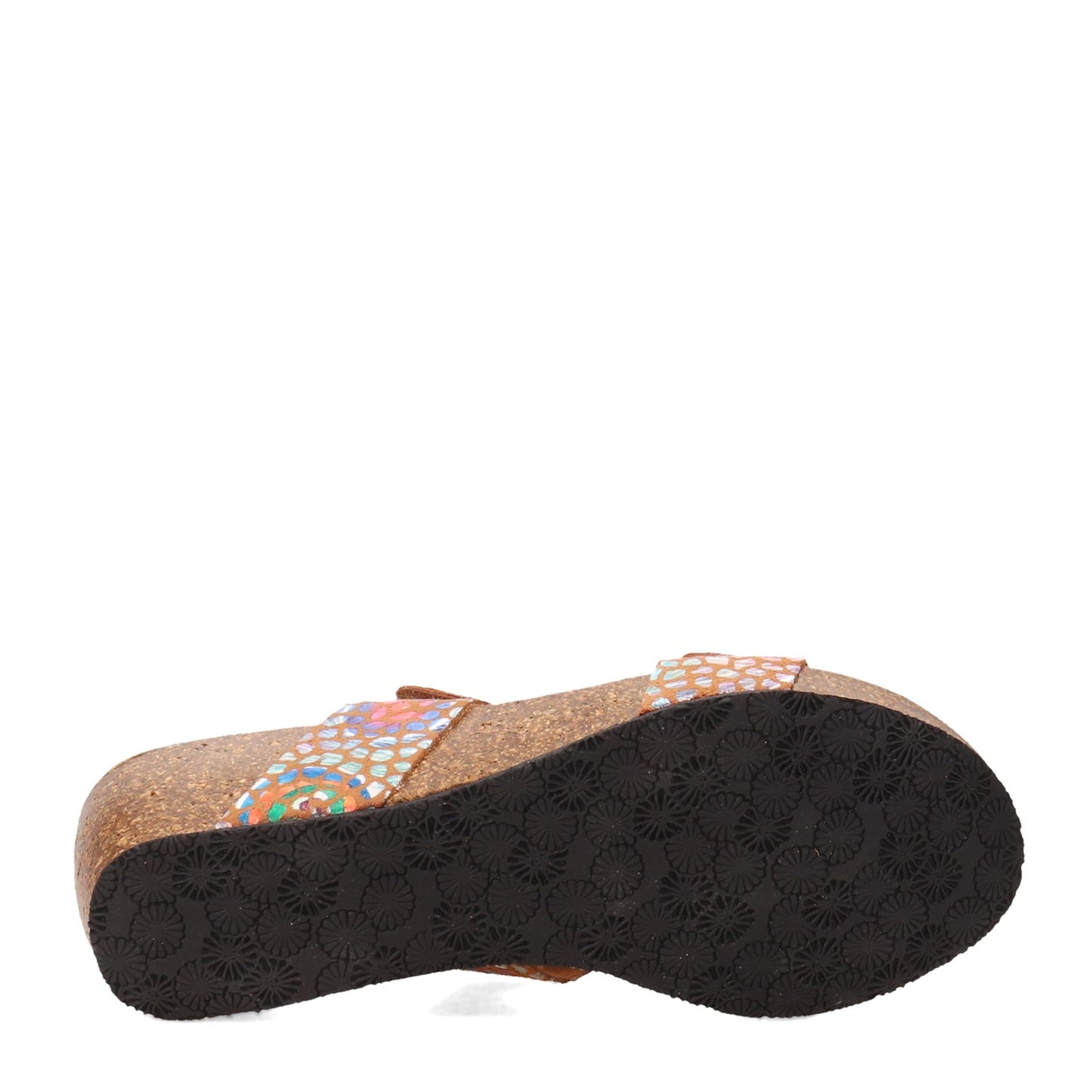 Peltz Shoes Women's Eric Michael Liat Sandal MOSAIC FLORAL LIAT-MOSAIC
