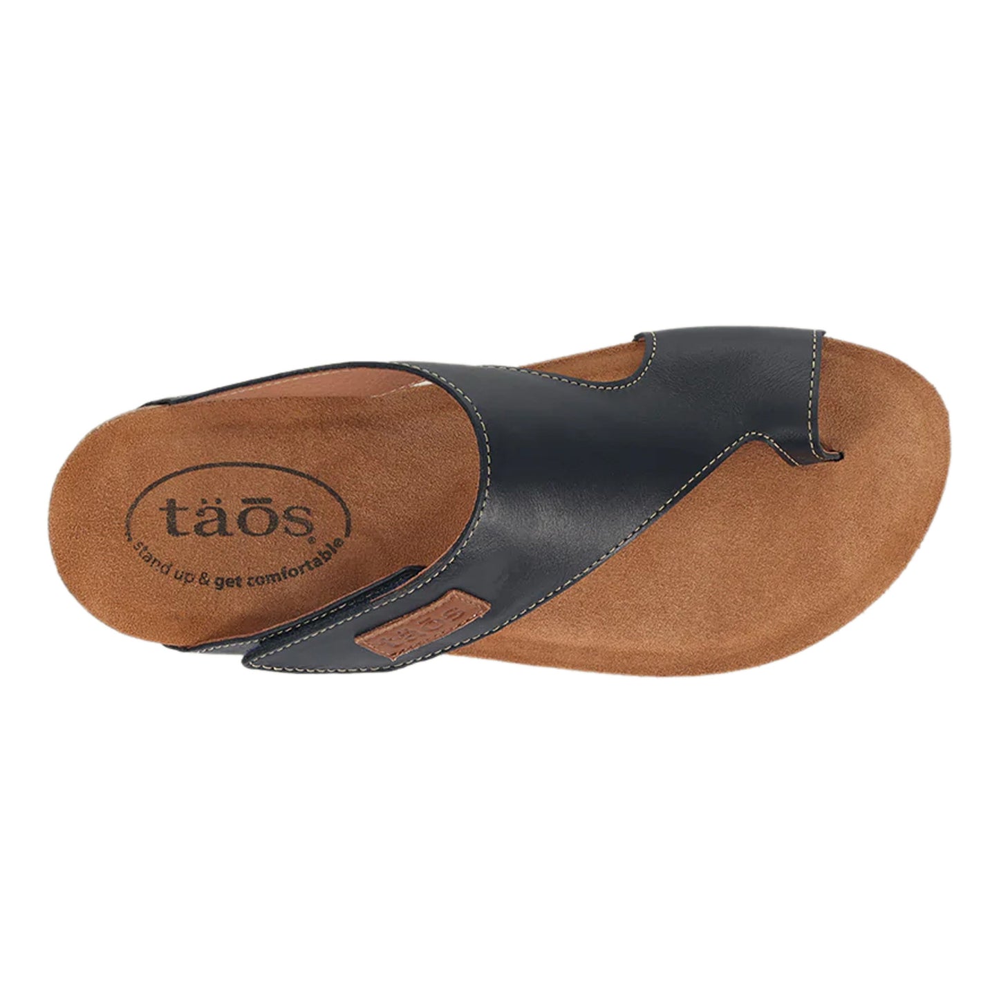 Peltz Shoes Women's Taos Loop Sandal Navy LOP-4705-NVY
