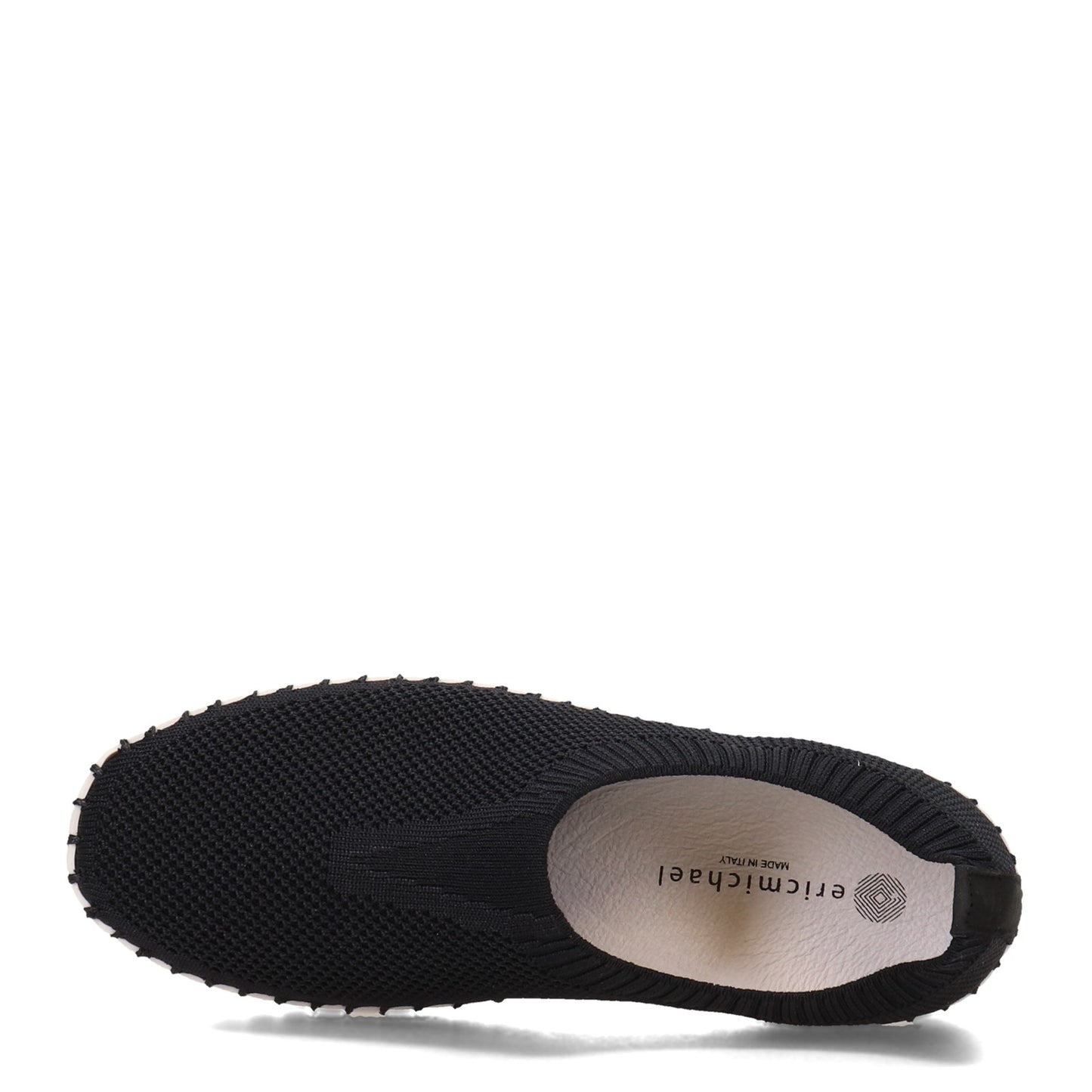 Peltz Shoes Women's Eric Michael Lucy Slip-On BLACK LUCY-BLACK