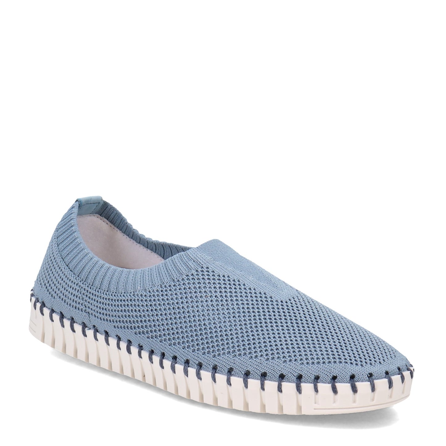 Peltz Shoes Women's Eric Michael Lucy Slip-On POWDER LUCY-POWDER BLU