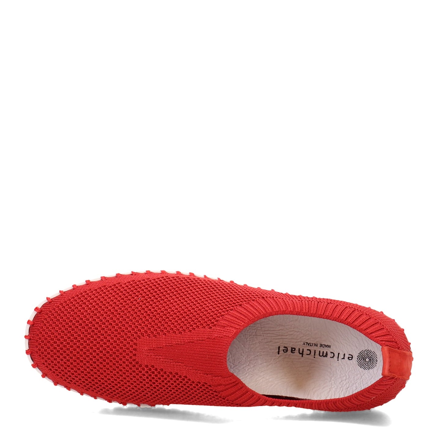Peltz Shoes Women's Eric Michael Lucy Slip-On RED BEAN LUCY-RED