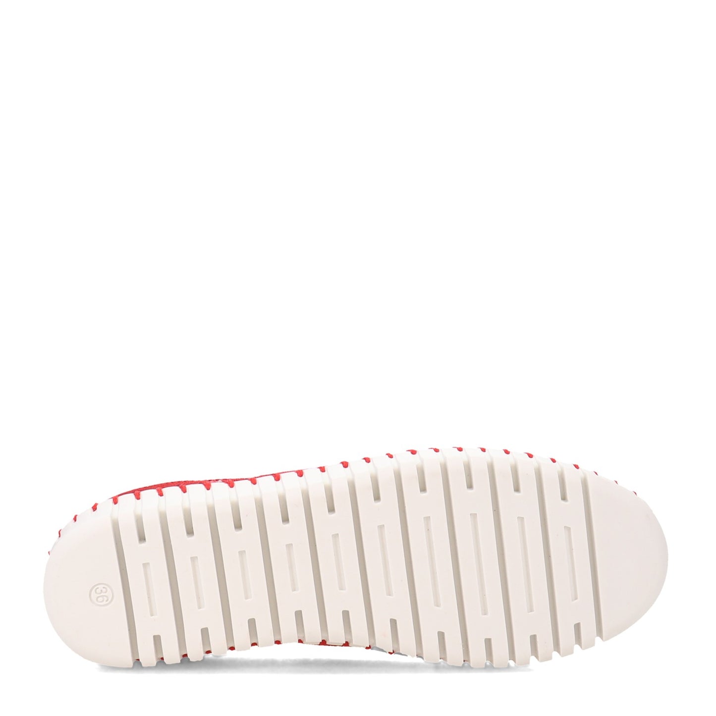 Peltz Shoes Women's Eric Michael Lucy Slip-On RED BEAN LUCY-RED