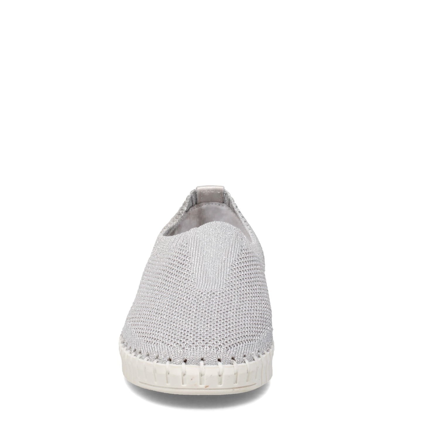 Peltz Shoes Women's Eric Michael Lucy Slip-On SILVER LUCY-SILVER