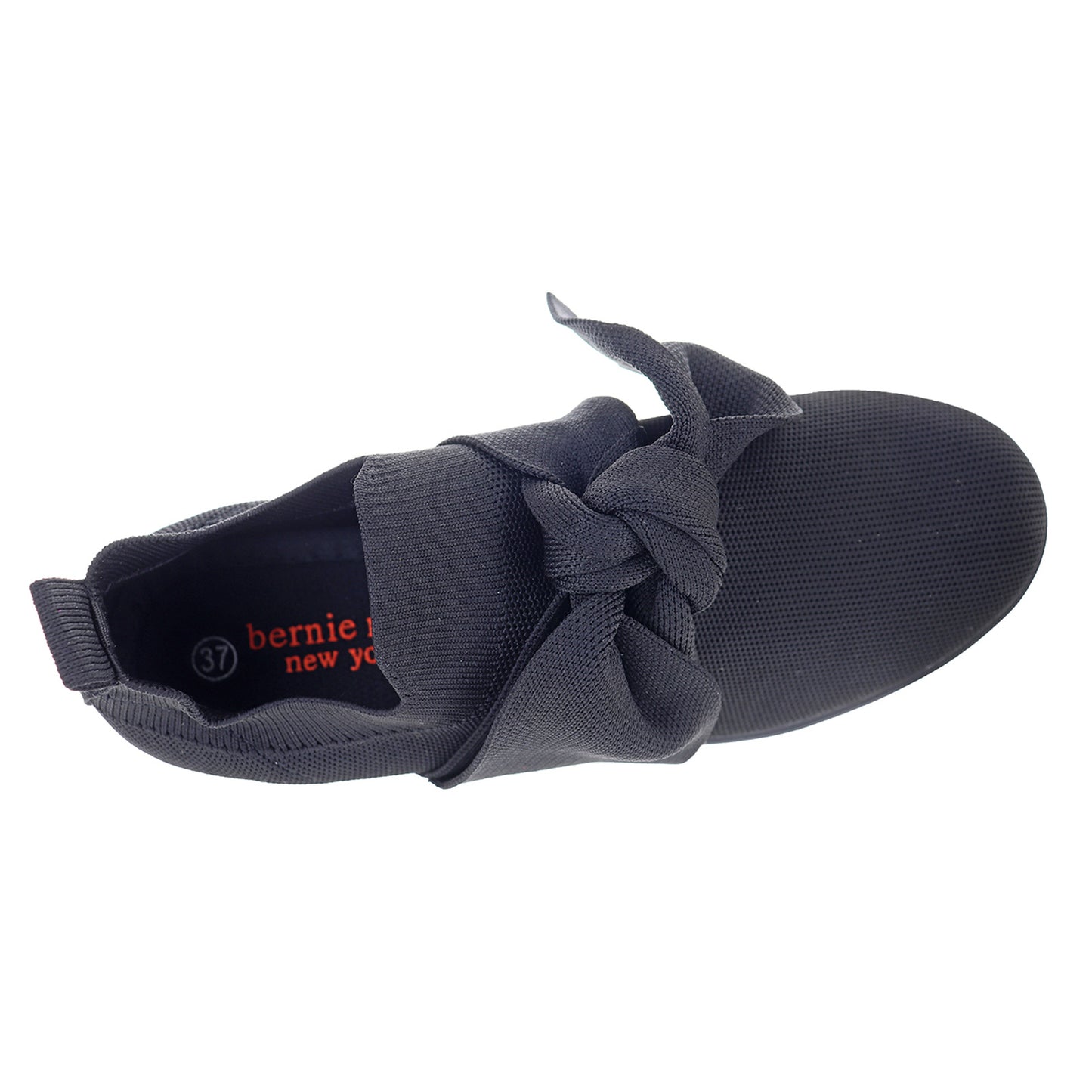 Peltz Shoes Women's Bernie Mev Lulia Serenity Slip-On BLACK LULIA SER BK