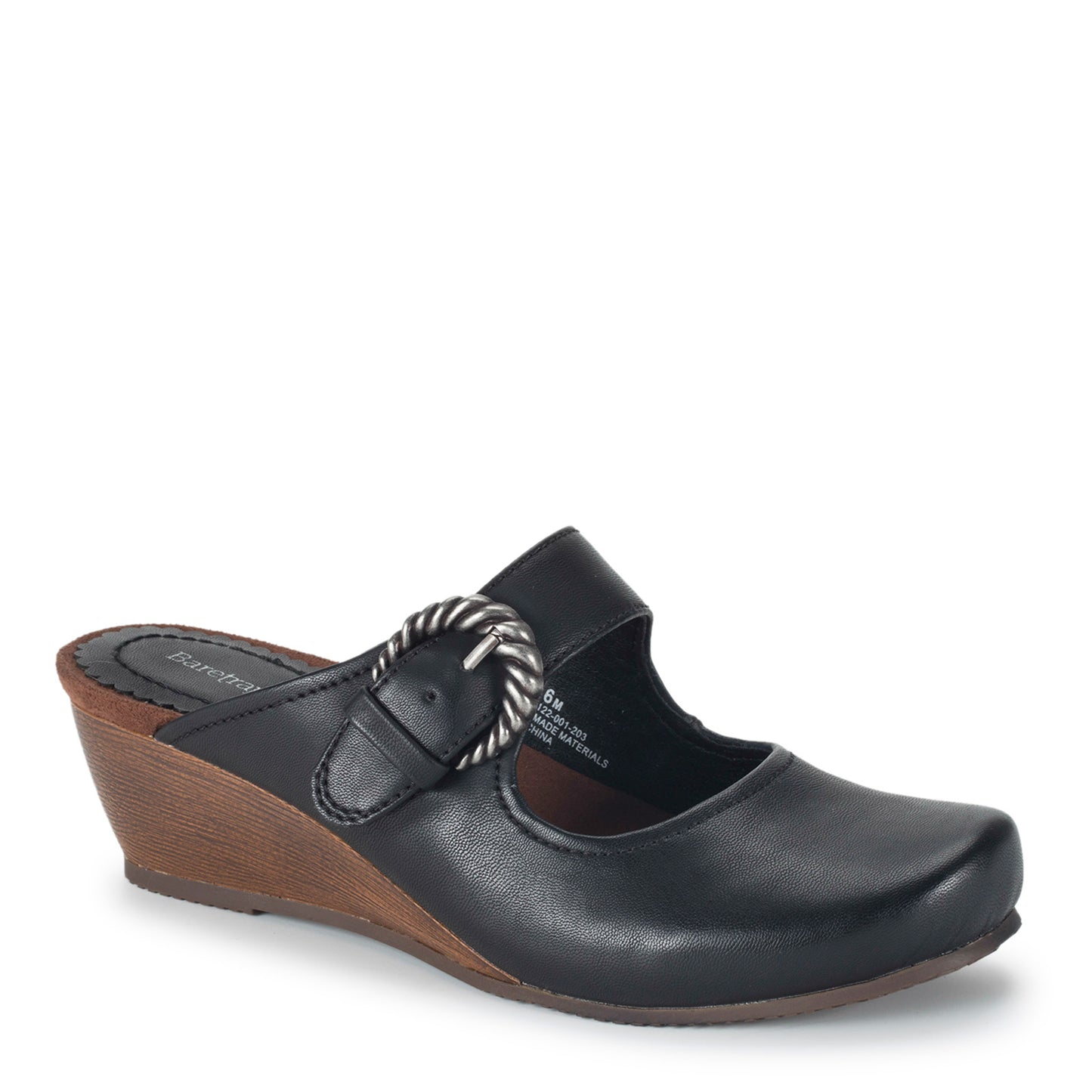 Peltz Shoes Women's Baretraps Luna Mule BLACK LUNA-BLACK