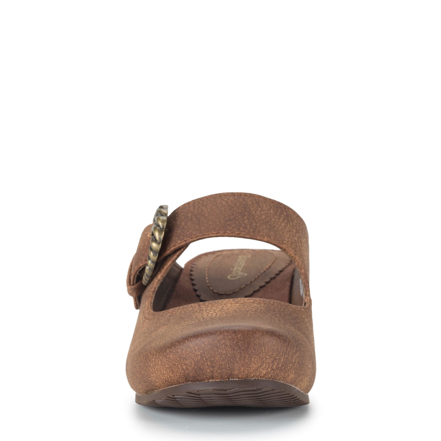 Peltz Shoes Women's Baretraps Luna Mule BROWN LUNA-CASHEW