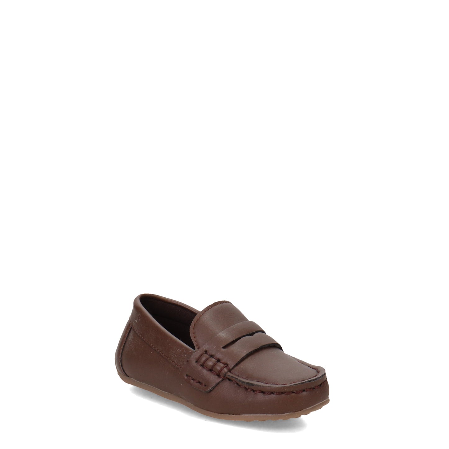 Peltz Shoes Boy's MIA Kids Lil Cameren Loafer - Toddler & Little Kid BROWN LYT100