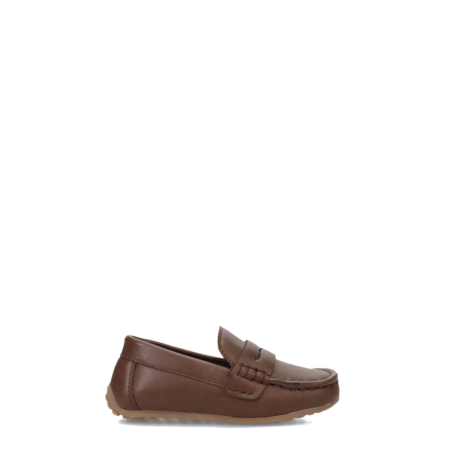 Peltz Shoes Boy's MIA Kids Lil Cameren Loafer - Toddler & Little Kid BROWN LYT100