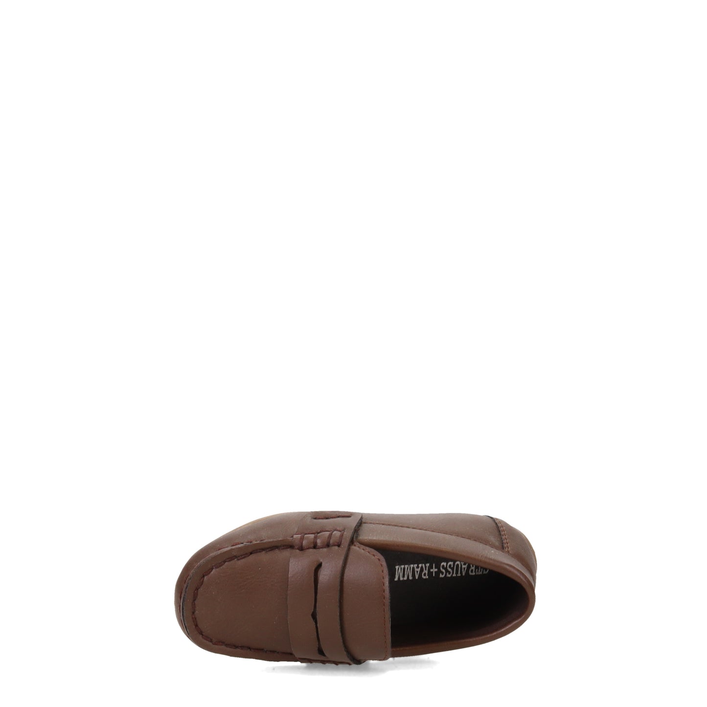 Peltz Shoes Boy's MIA Kids Lil Cameren Loafer - Toddler & Little Kid BROWN LYT100