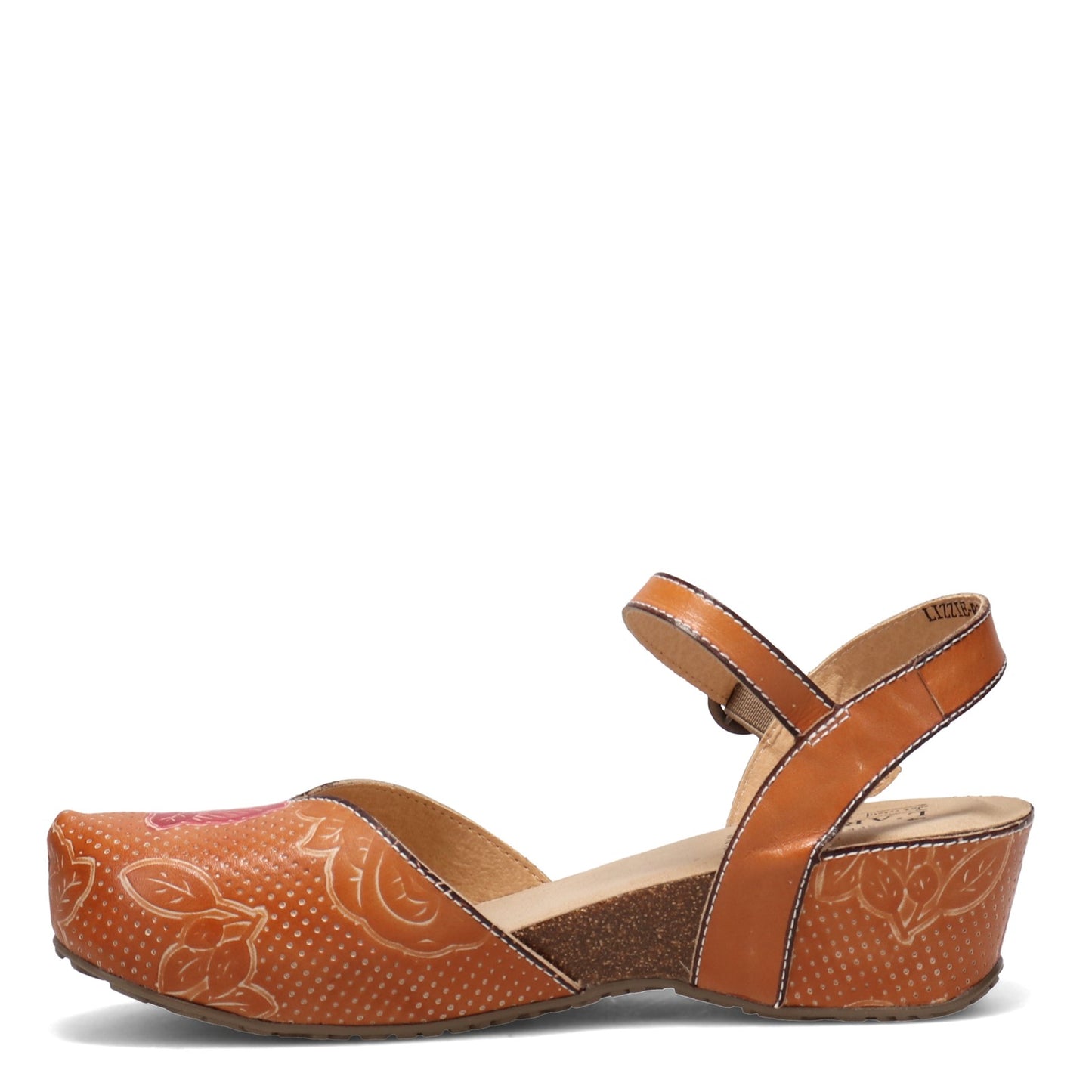 Peltz Shoes Women's L'Artiste by Spring Step Lizzie-Rose Sandal Camel LIZZIE-ROSE-CAM