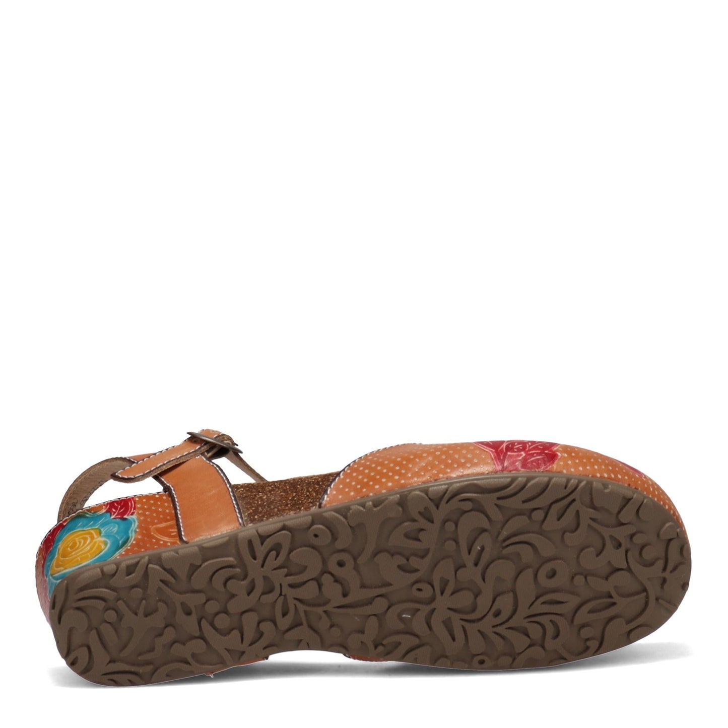 Peltz Shoes Women's L'Artiste by Spring Step Lizzie-Rose Sandal Camel LIZZIE-ROSE-CAM