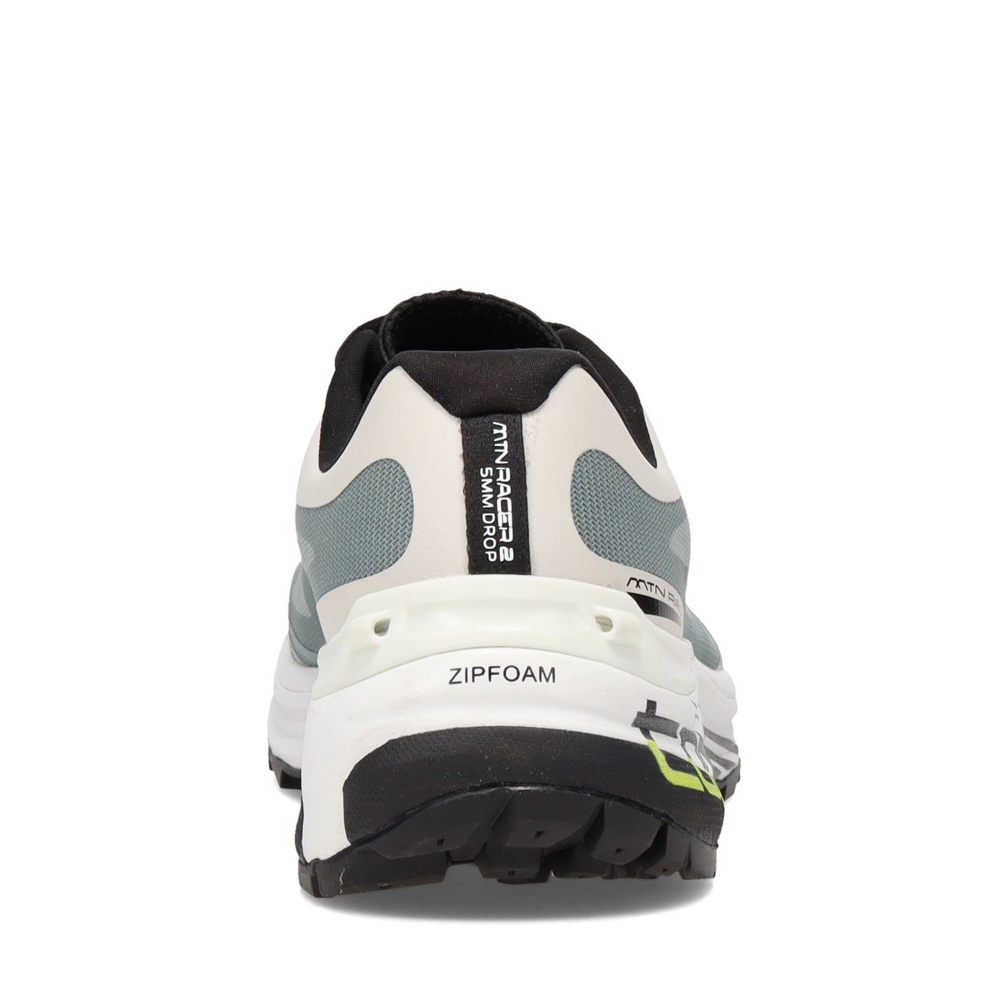 Peltz Shoes Men's Topo MTN Racer 2 Trail Running Shoe BONE BLACK M047-BB