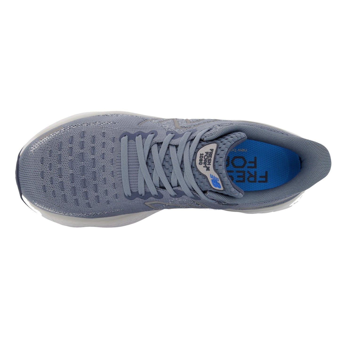 Peltz Shoes Men's New Balance 1080v12 Fresh Foam X Running Shoe STEEL M1080G12