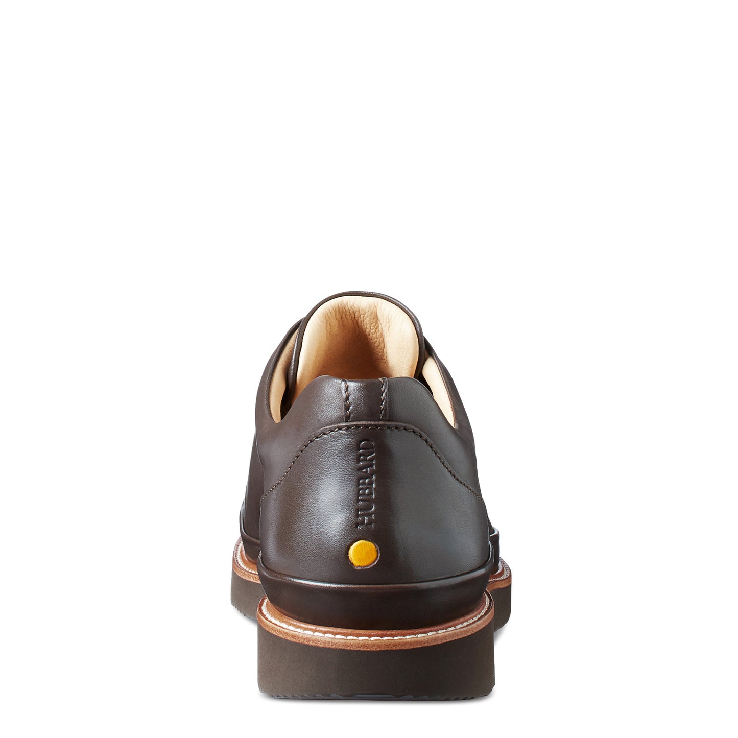 Peltz Shoes Men's Samuel Hubbard Hubbard DressFast Oxford DARK BROWN M1310-061