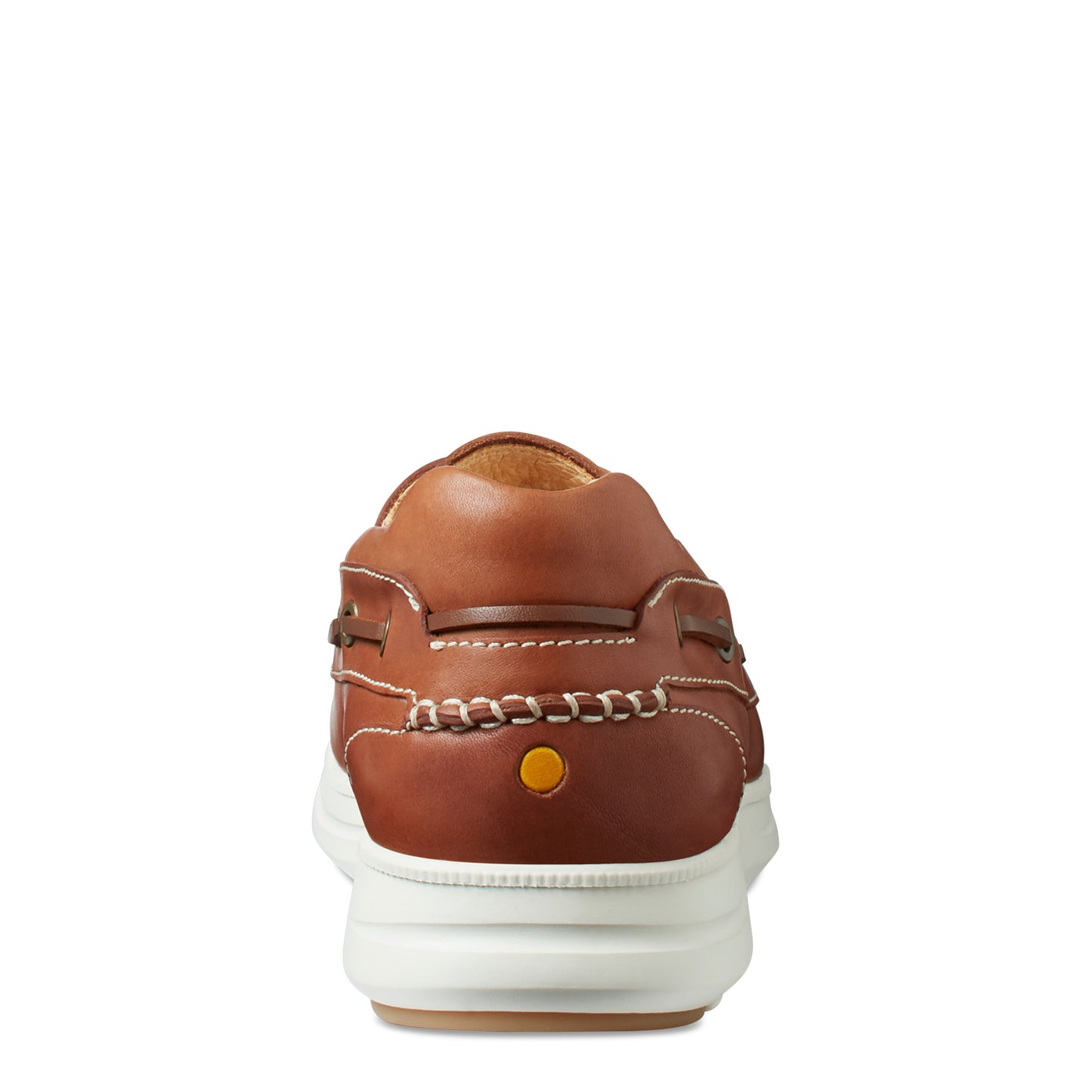 Peltz Shoes Men's Samuel Hubbard New Endeavor Boat Shoe TAN M1500-105