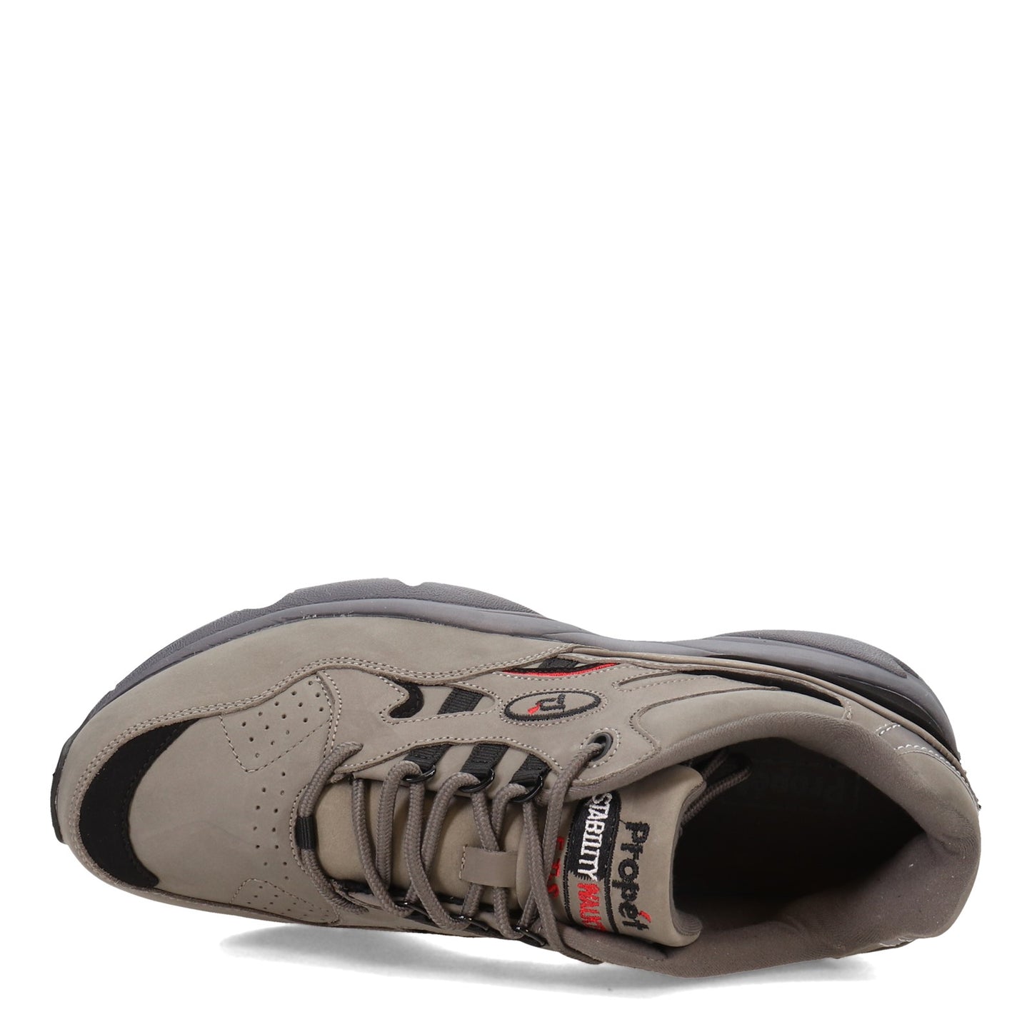 Peltz Shoes Men's Propet Stability Walker Walking Shoe GRAY M2034-GBN