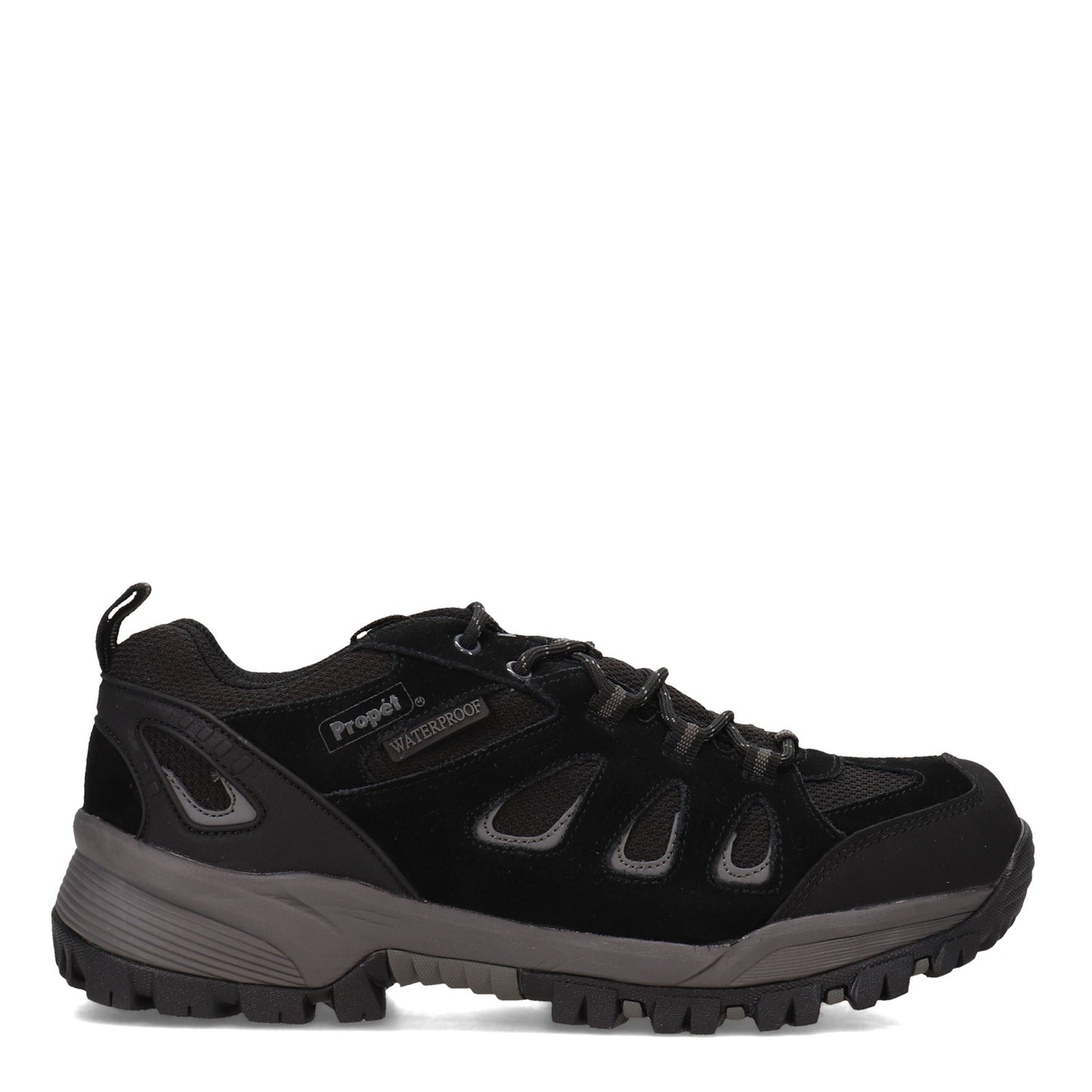 Peltz Shoes Men's Propet Ridgewalker Low Hiking Shoe BLACK M3598-B