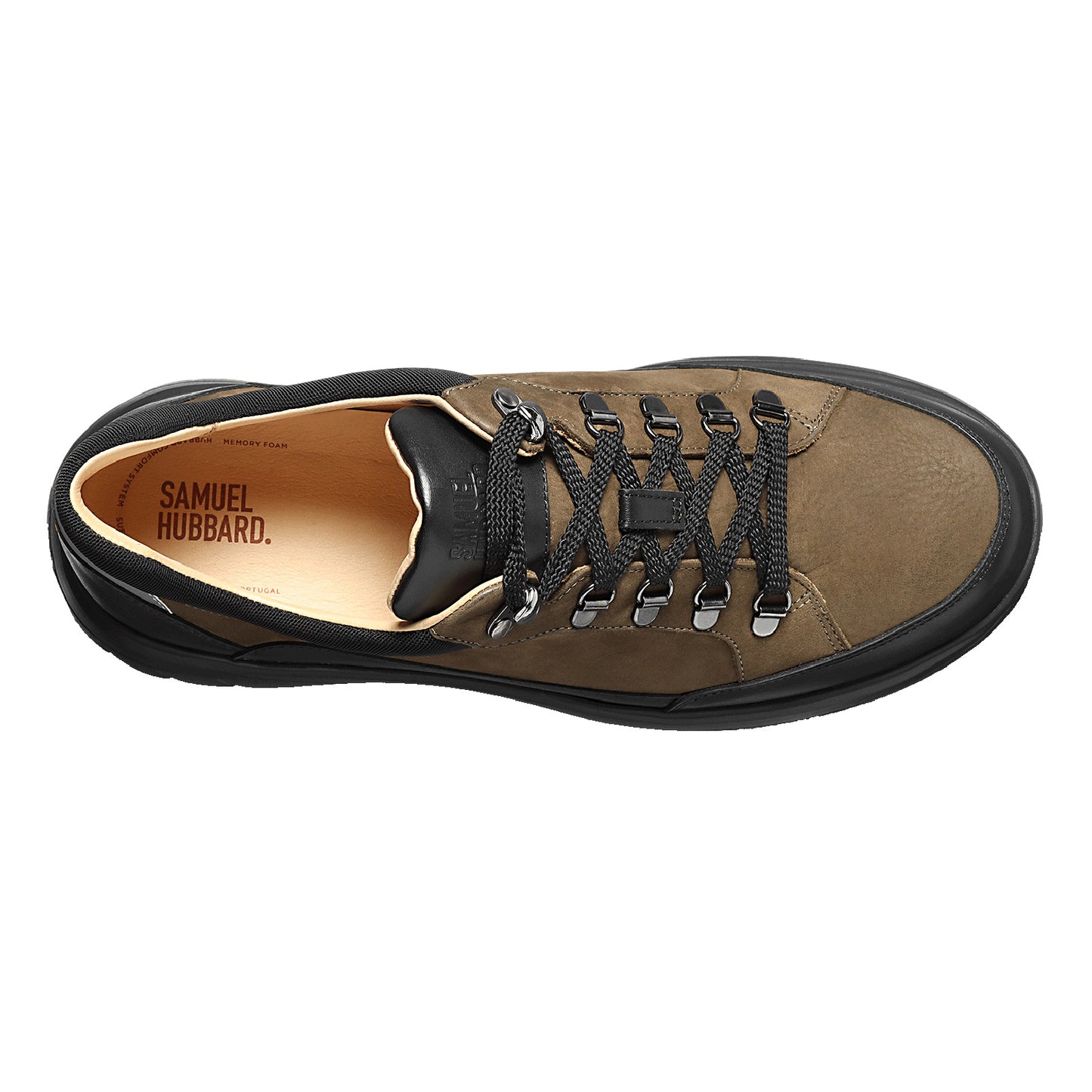 Peltz Shoes Men's Samuel Hubbard Performance Walker Hiking Shoe LODEN GREEN M4810-023