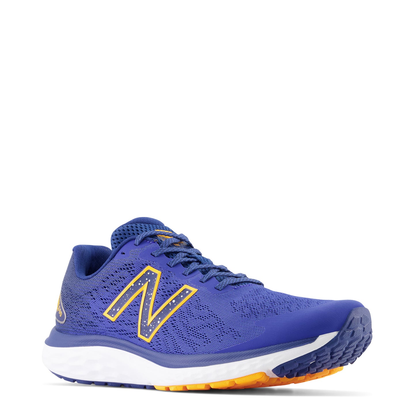 Peltz Shoes Men's New Balance 680v7 Running Shoe Marine Blue / Night Sky M680BN7