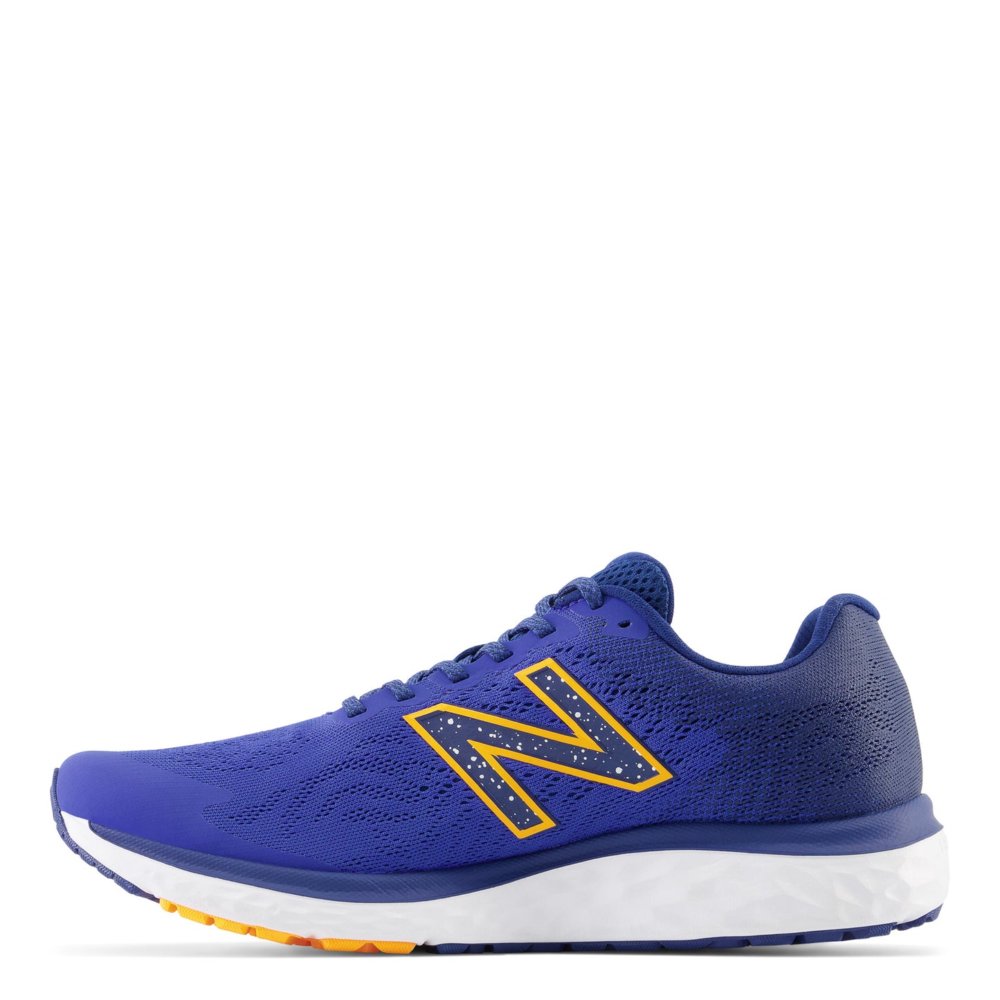Peltz Shoes Men's New Balance 680v7 Running Shoe Marine Blue / Night Sky M680BN7