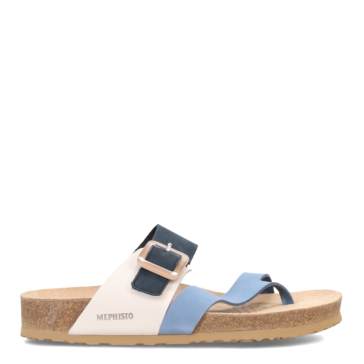 Peltz Shoes Women's Mephisto Madeline Sandal SEA BLUE MADELINE-477