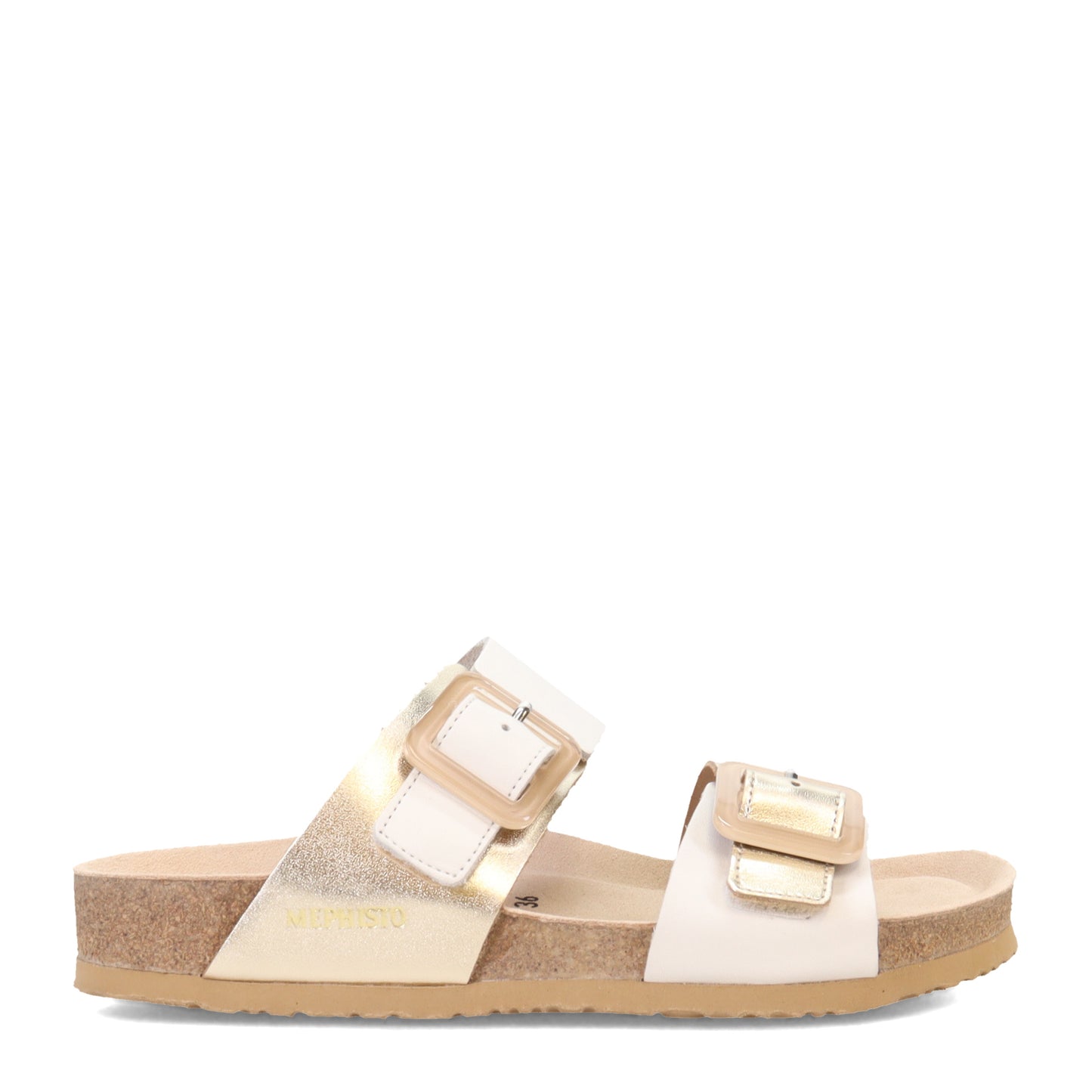 Peltz Shoes Women's Mephisto Madison Sandal WHITE MADISON-107