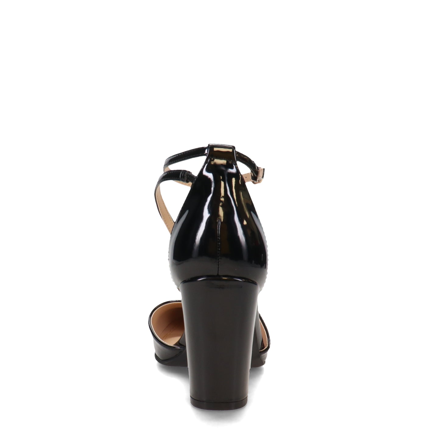 Peltz Shoes Women's Unisa Mailie Pump BLACK PATENT MAILIE-001