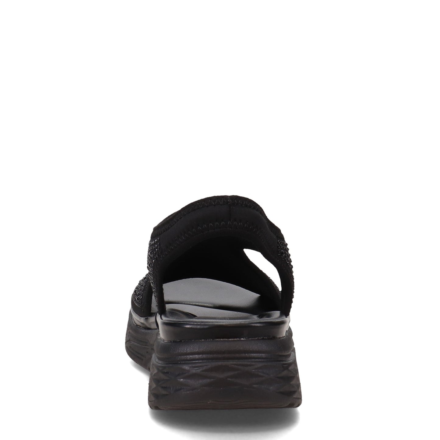 Peltz Shoes Women's Flexus Mallo Sandal Black MALLO-BB