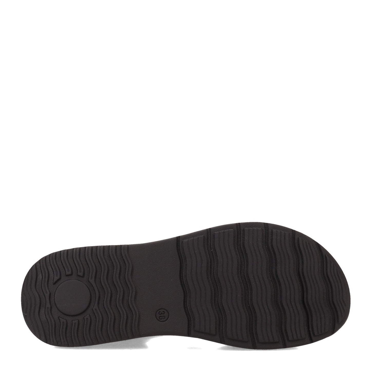 Peltz Shoes Women's Flexus Mallo Sandal Black MALLO-BB