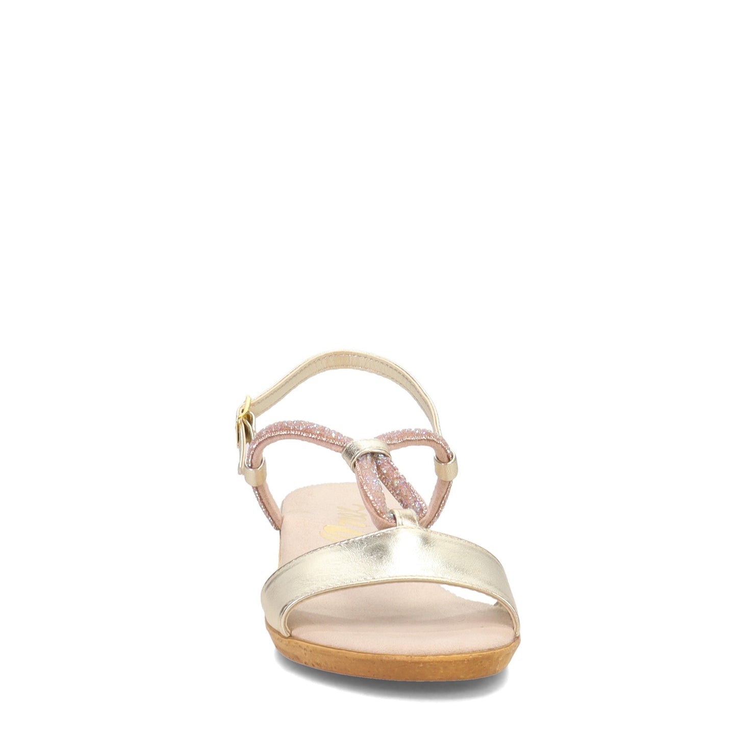 Peltz Shoes Women's Onex Malta 2 Sandal PLATINUM MALTA2-PLATINUM