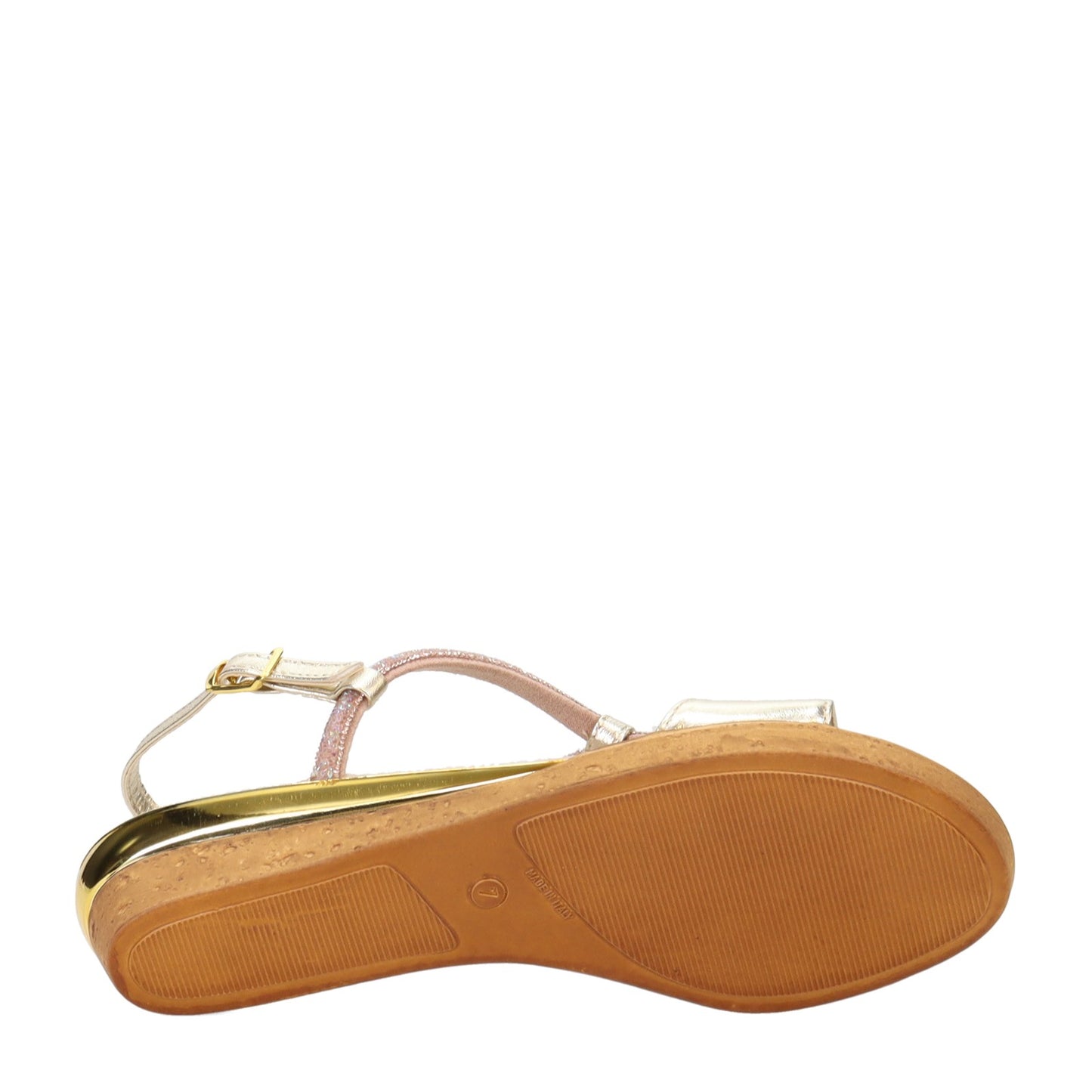 Peltz Shoes Women's Onex Malta 2 Sandal PLATINUM MALTA2-PLATINUM