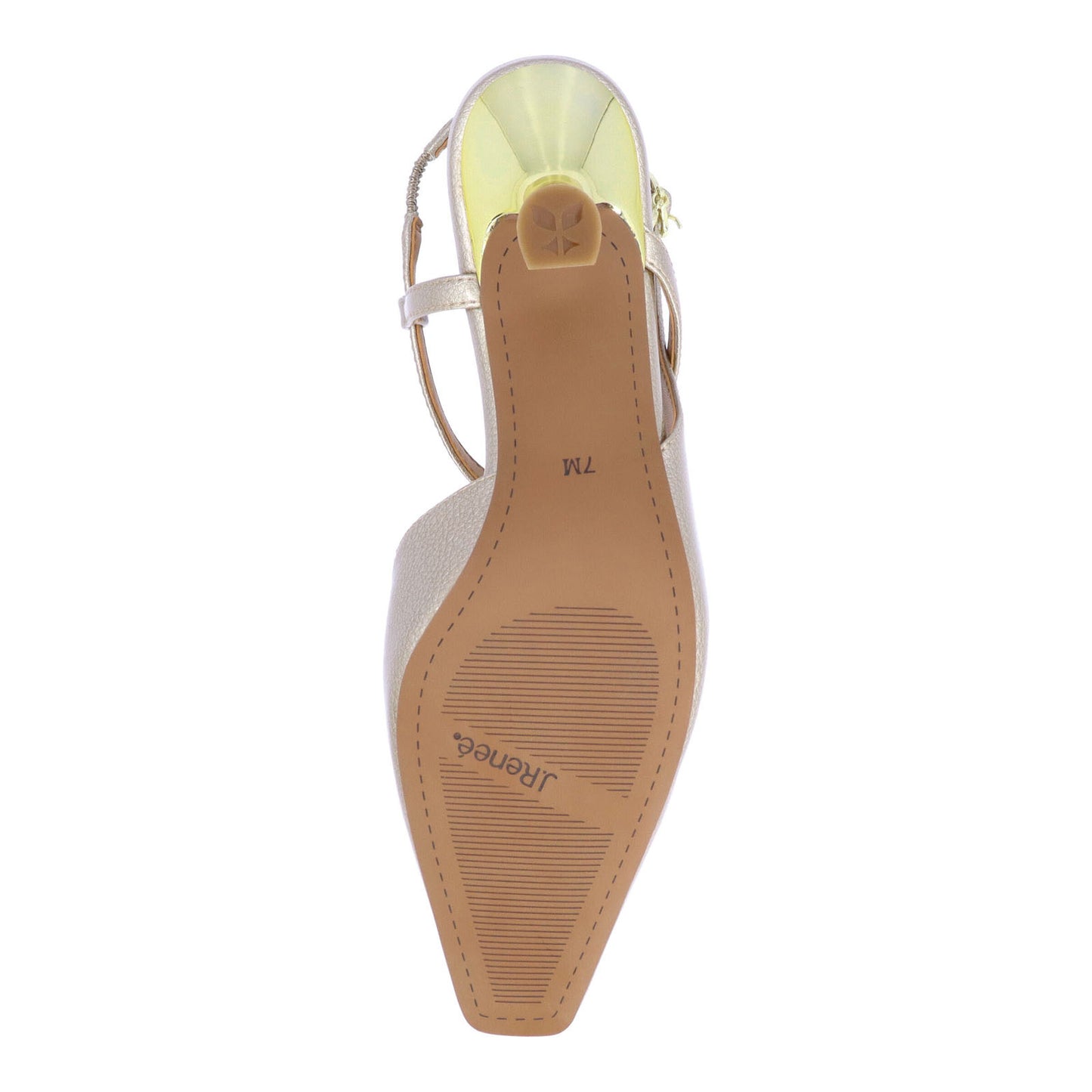 Peltz Shoes Women's J Renee Marett Pump Taupe Patent MARETT-PATPE