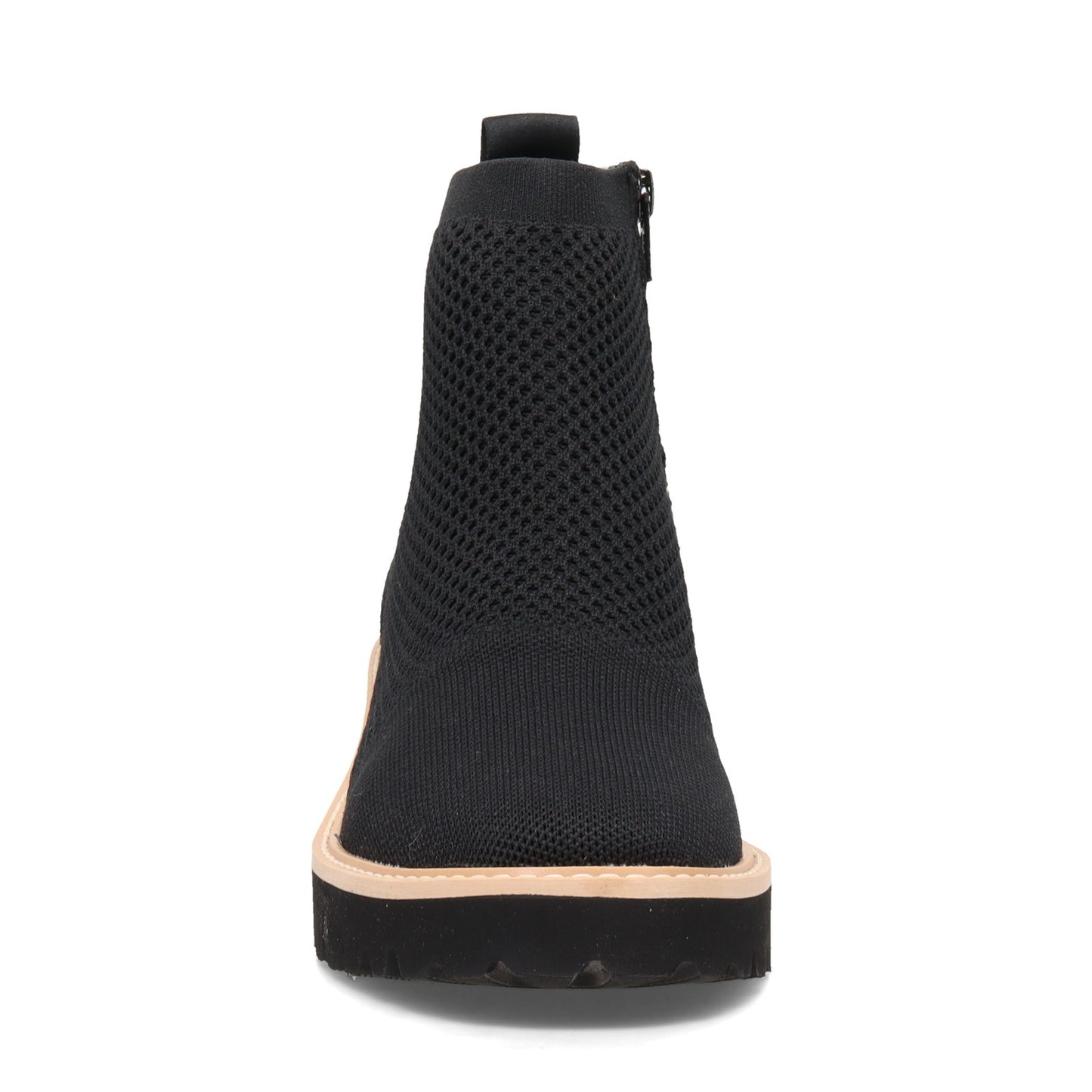 Peltz Shoes Women's Vaneli Marina Boot BLACK MARINA-BLKKNIT