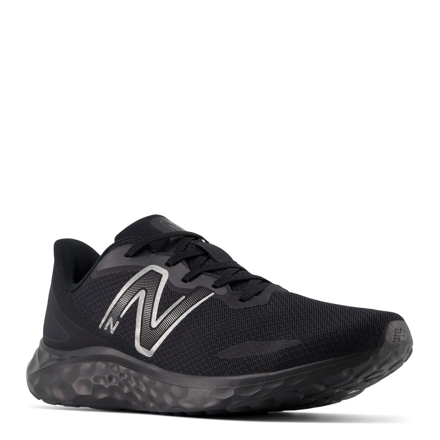 Peltz Shoes Men's New Balance Arishi Fresh Foam v4 Running Shoe BLACK/BLACK MARISSB4