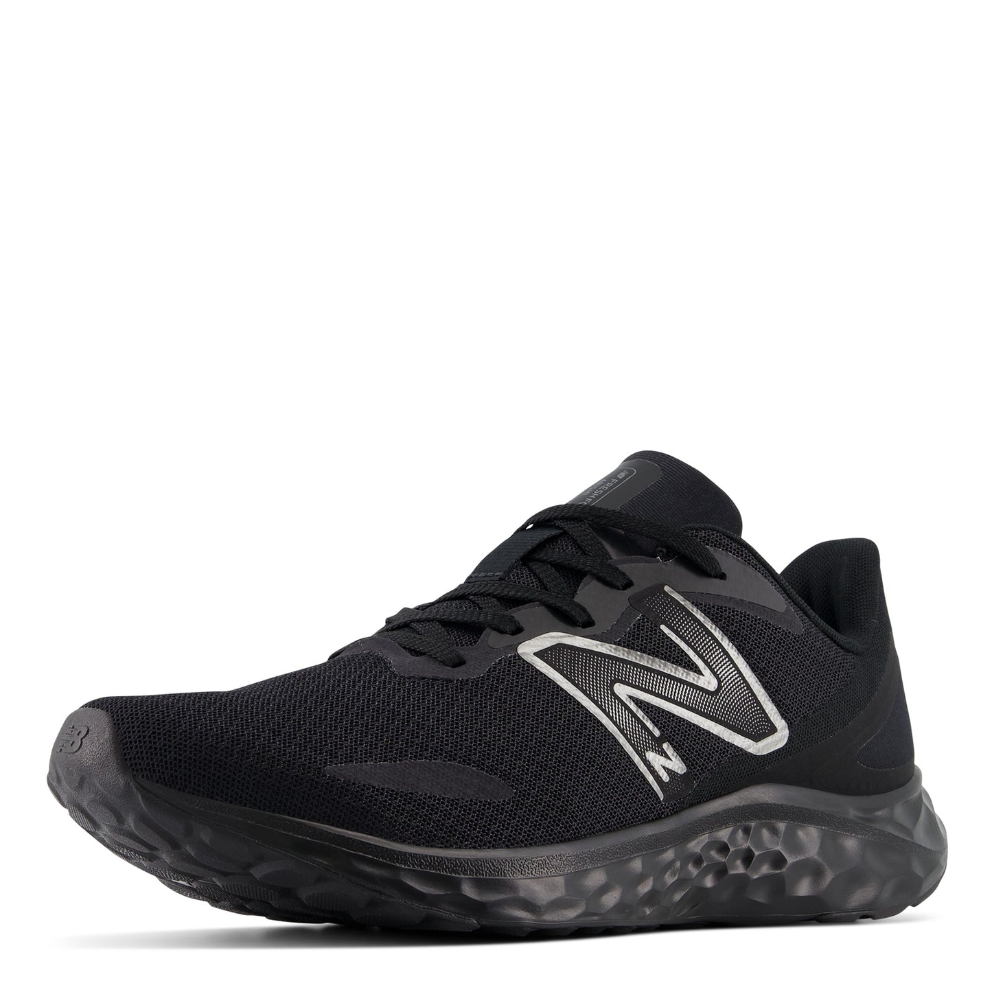 Peltz Shoes Men's New Balance Arishi Fresh Foam v4 Running Shoe BLACK/BLACK MARISSB4