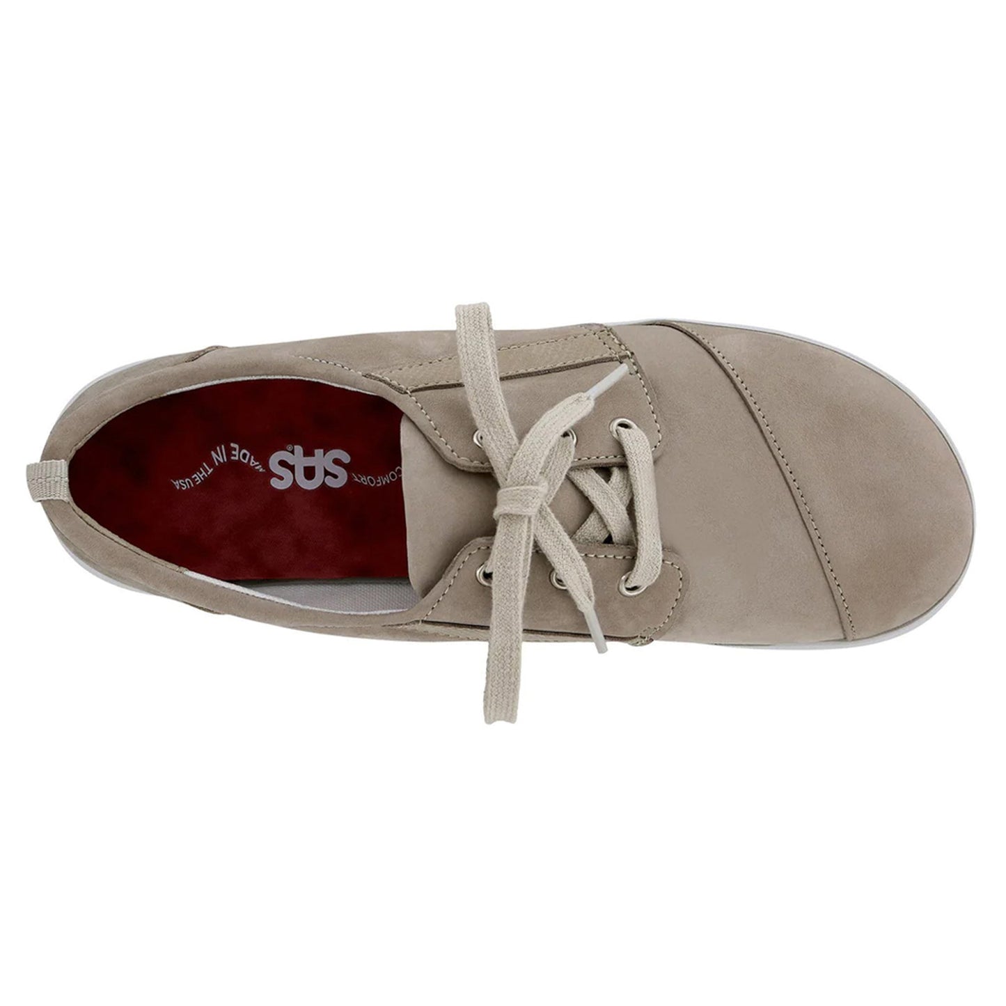 Peltz Shoes Women's SAS Marnie Sneaker TAUPE SNAKE MARNIE-TPSNK
