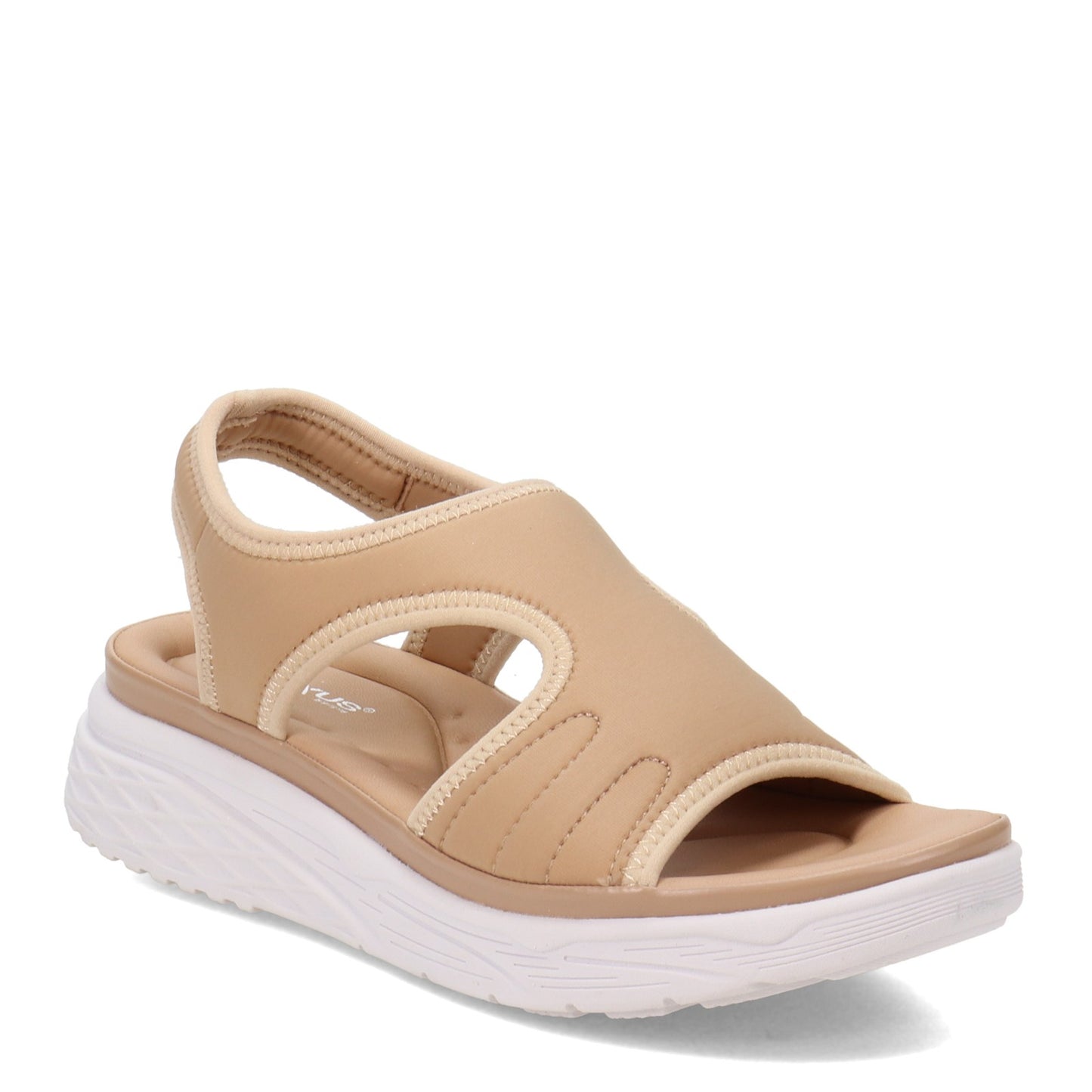 Peltz Shoes Women's Flexus Marshmello Sandal Beige MARSHMELLO-BGE