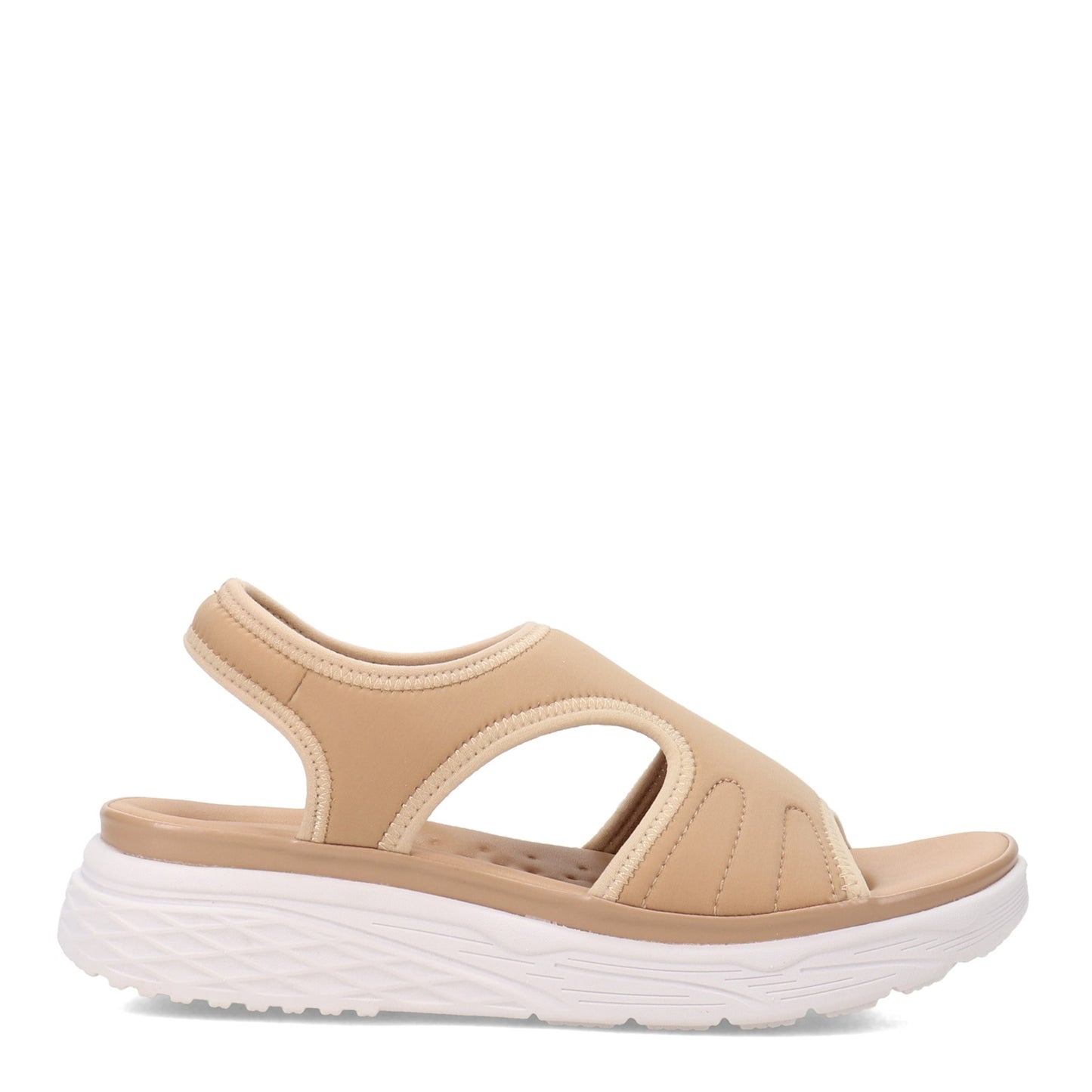 Peltz Shoes Women's Flexus Marshmello Sandal Beige MARSHMELLO-BGE